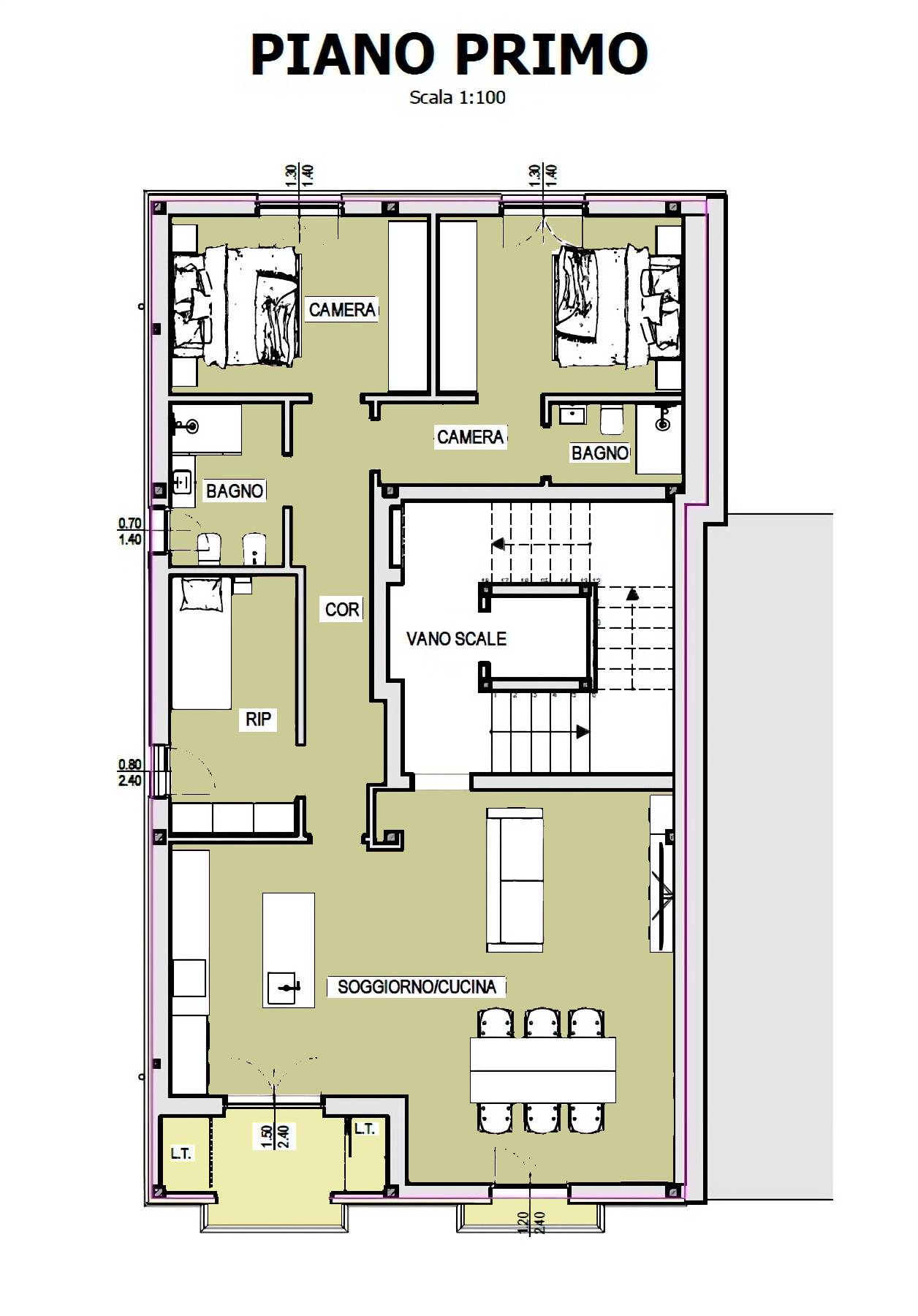 Appartamento in vendita a Porto San Giorgio, Centro