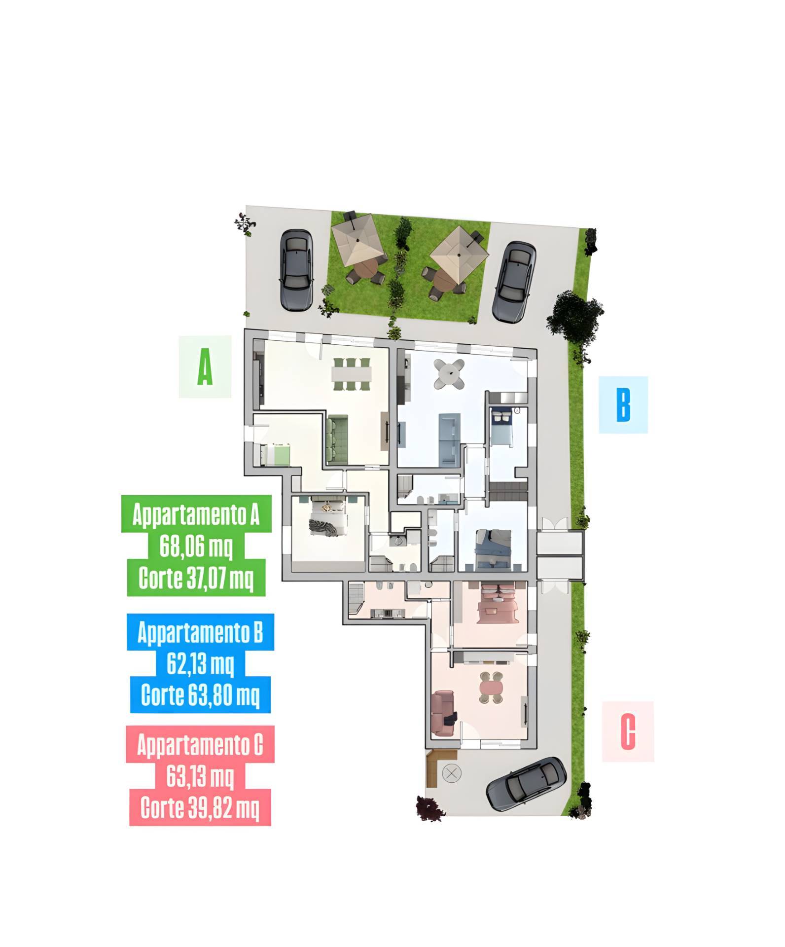 Appartamento in vendita a Porto San Giorgio, Piazza Gaslini