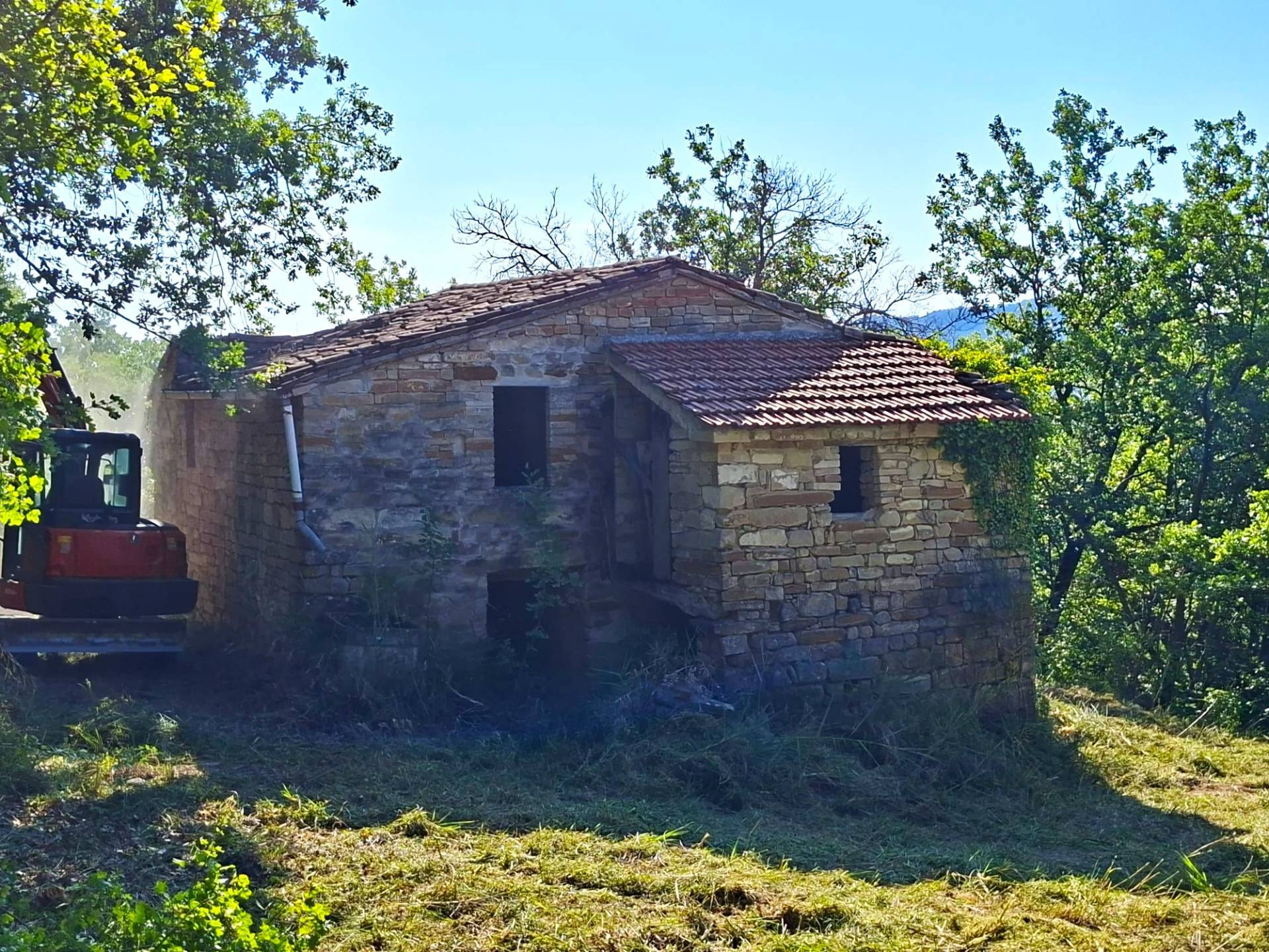 Rudere con terreno in vendita a Montelparo
