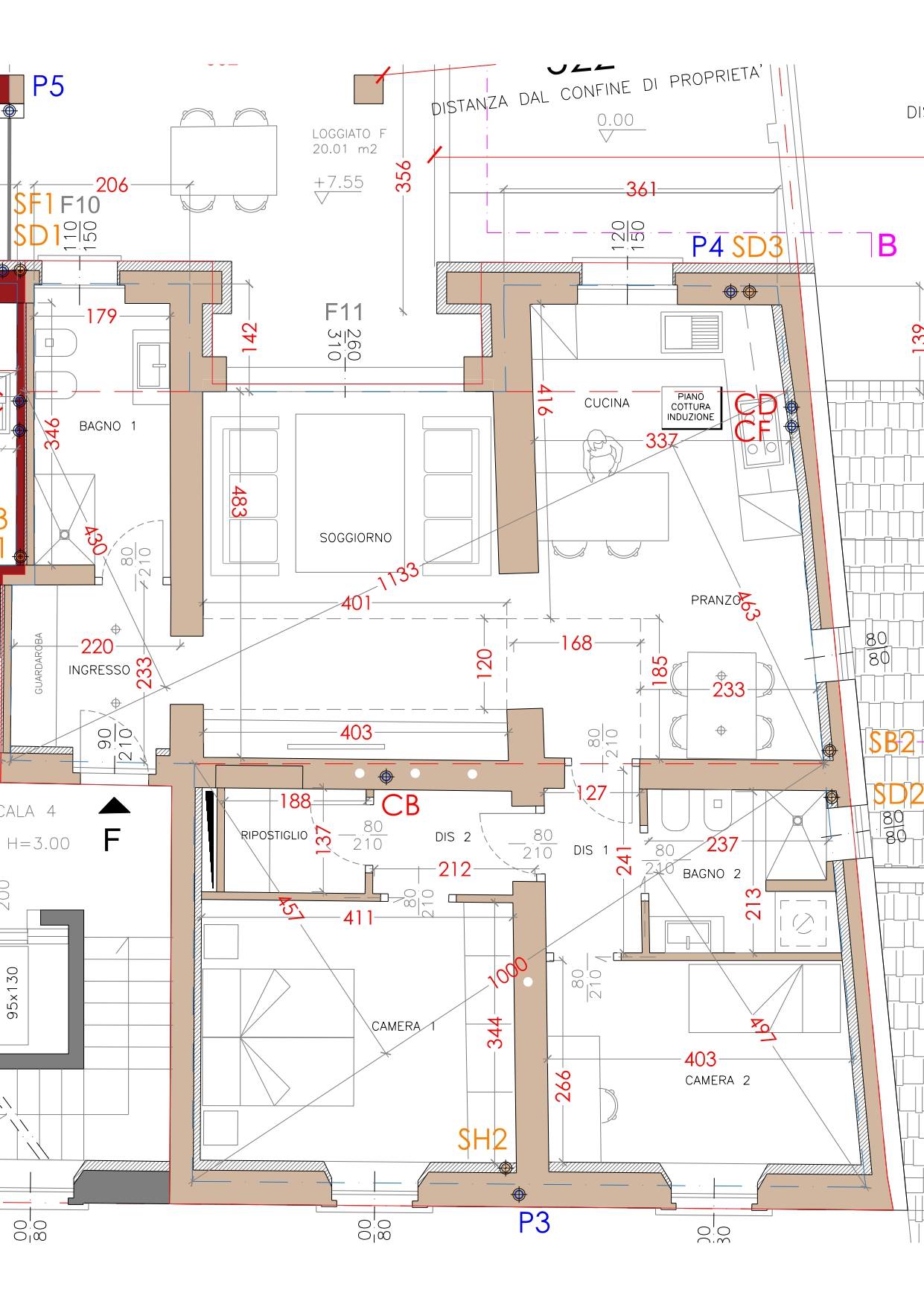 Appartamento 3 Locali in vendita a Legnano, P.zza Carroccio