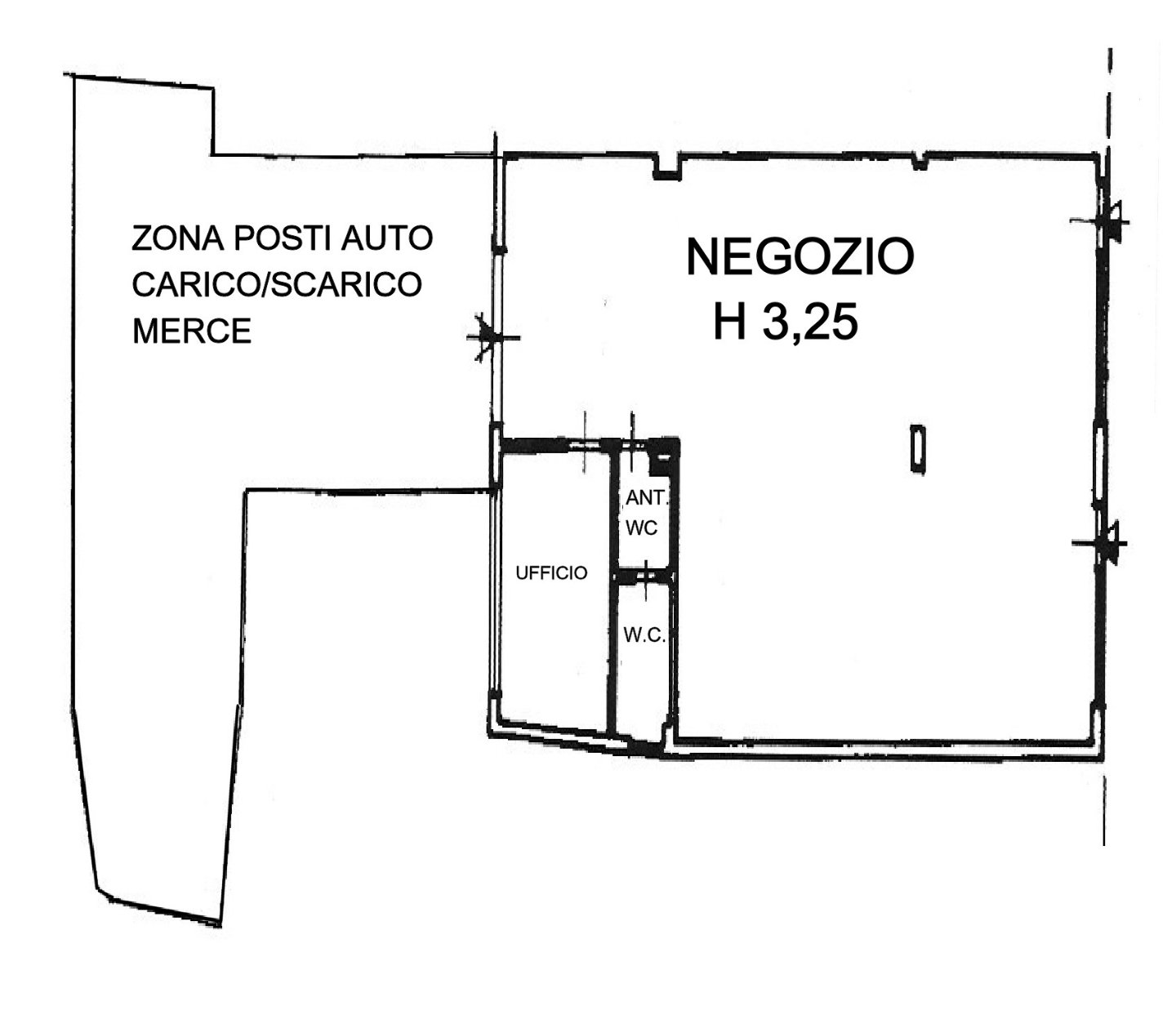 Negozio in affitto, Pistoia centrale no ztl