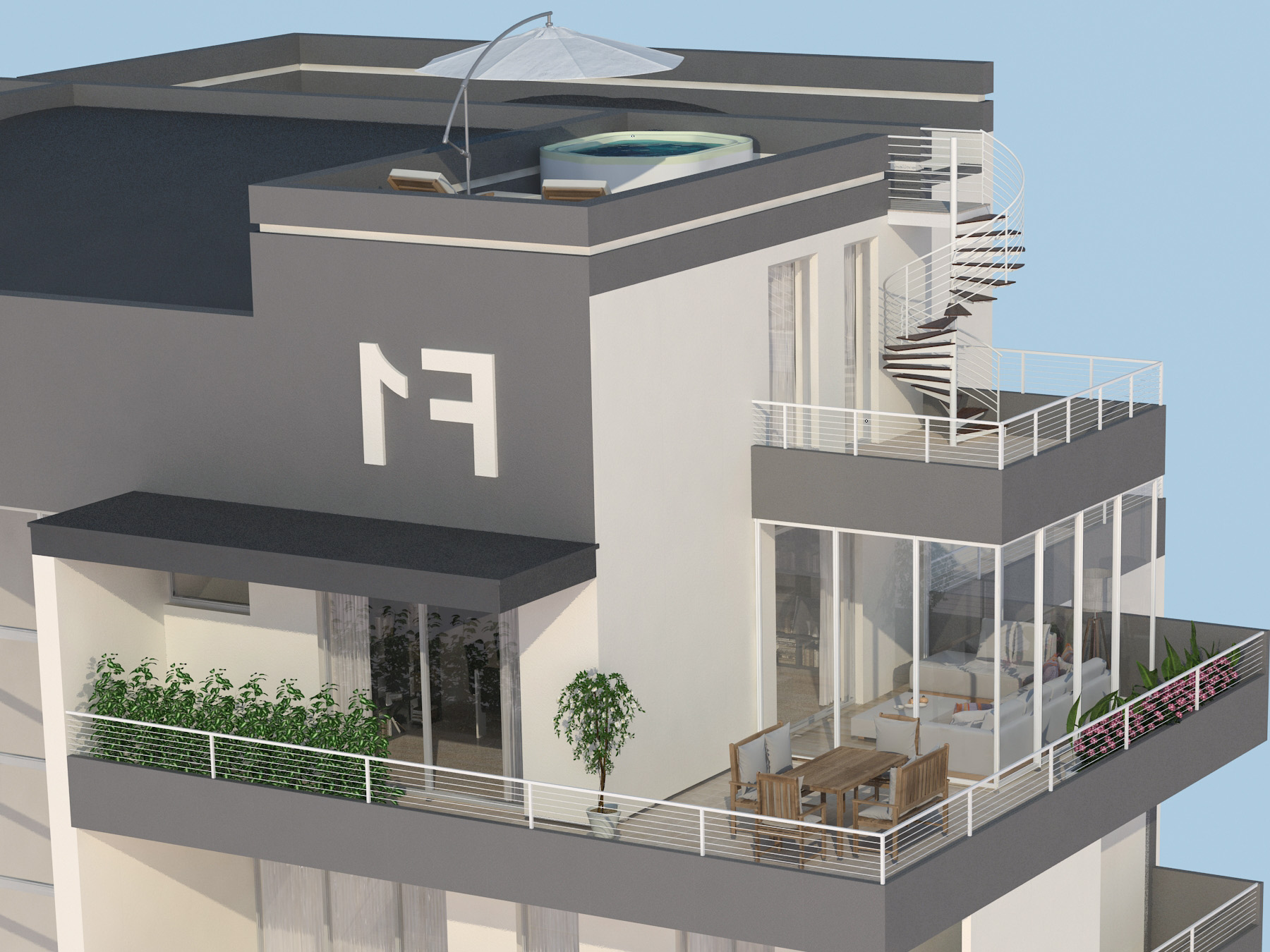 Attico in vendita a Jesolo, Piazza Milano