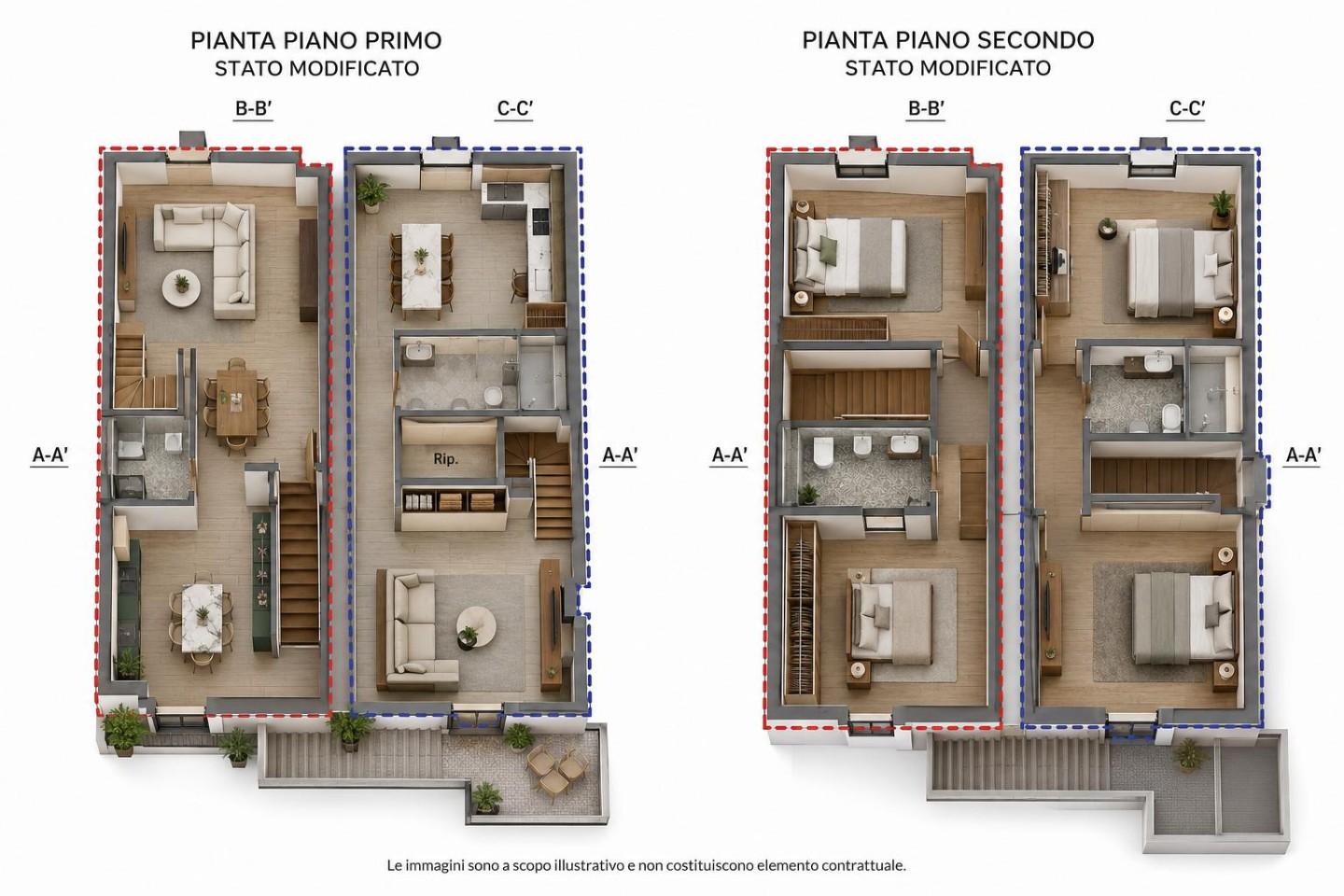 Quadrilocale ristrutturato, Cascina musigliano