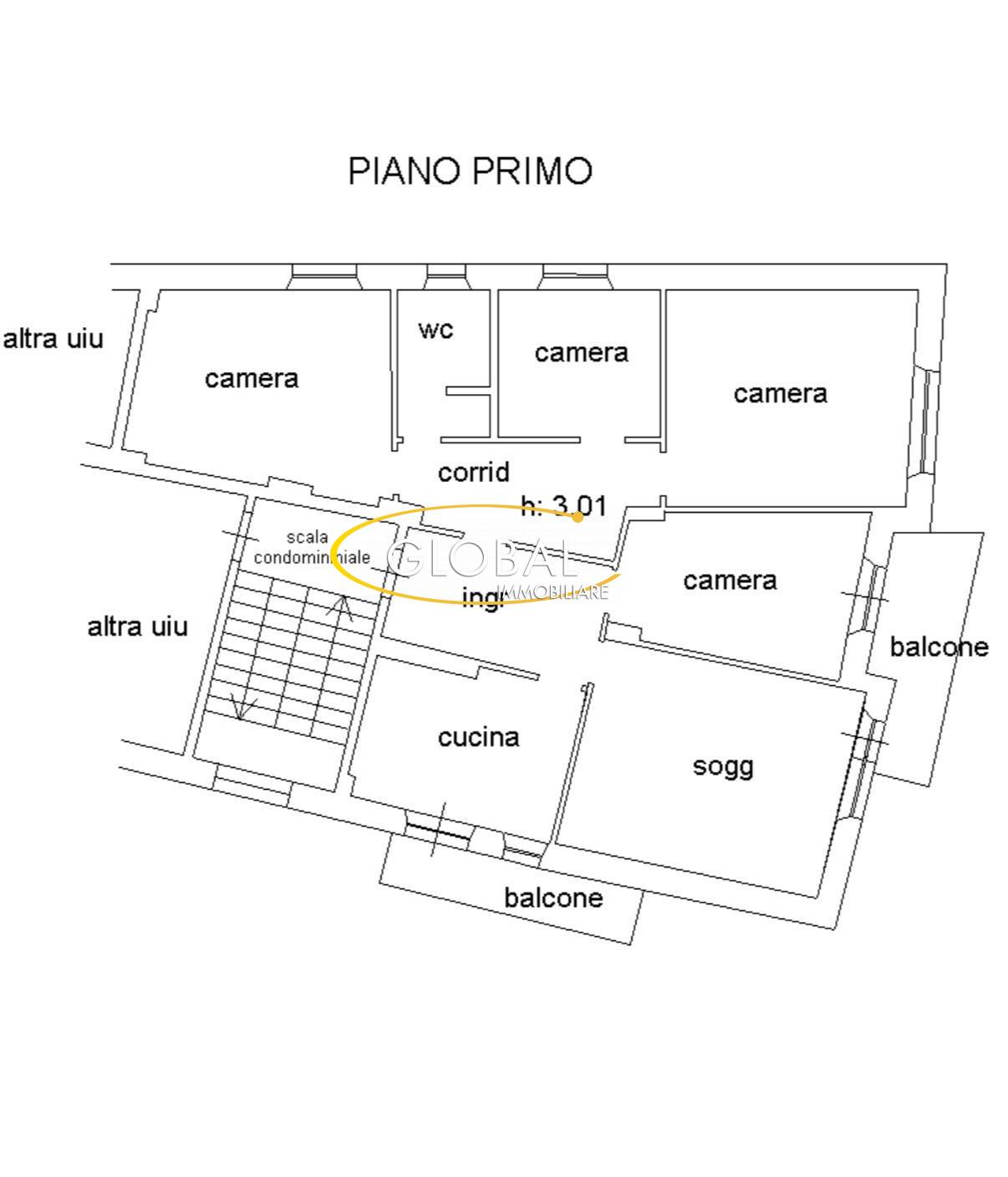 Appartamento in vendita a Ancona, Centro