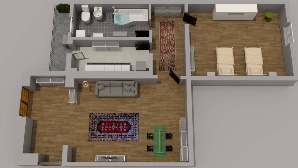 Appartamento in affitto a Novara, Centro