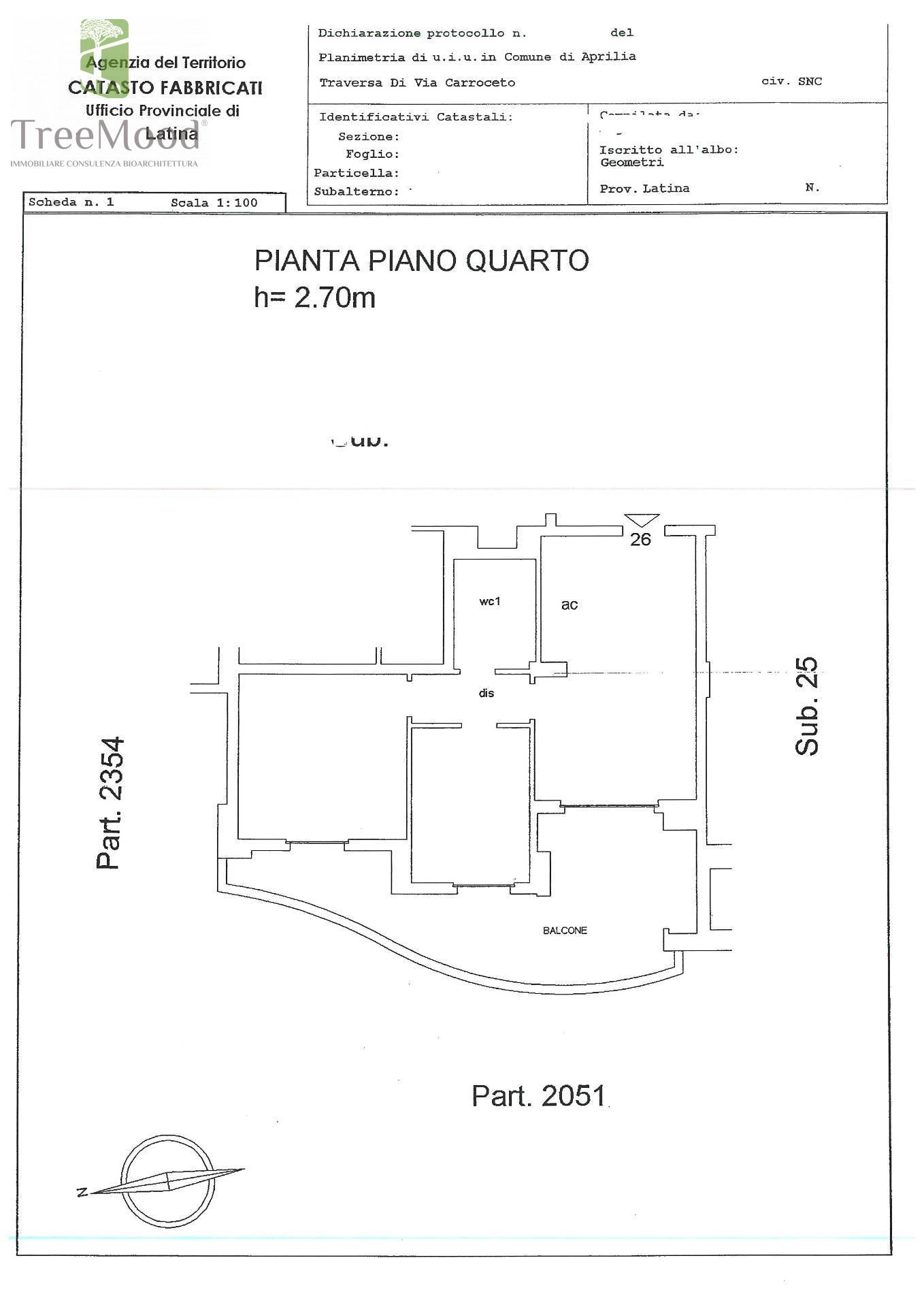Appartamento in vendita a Aprilia