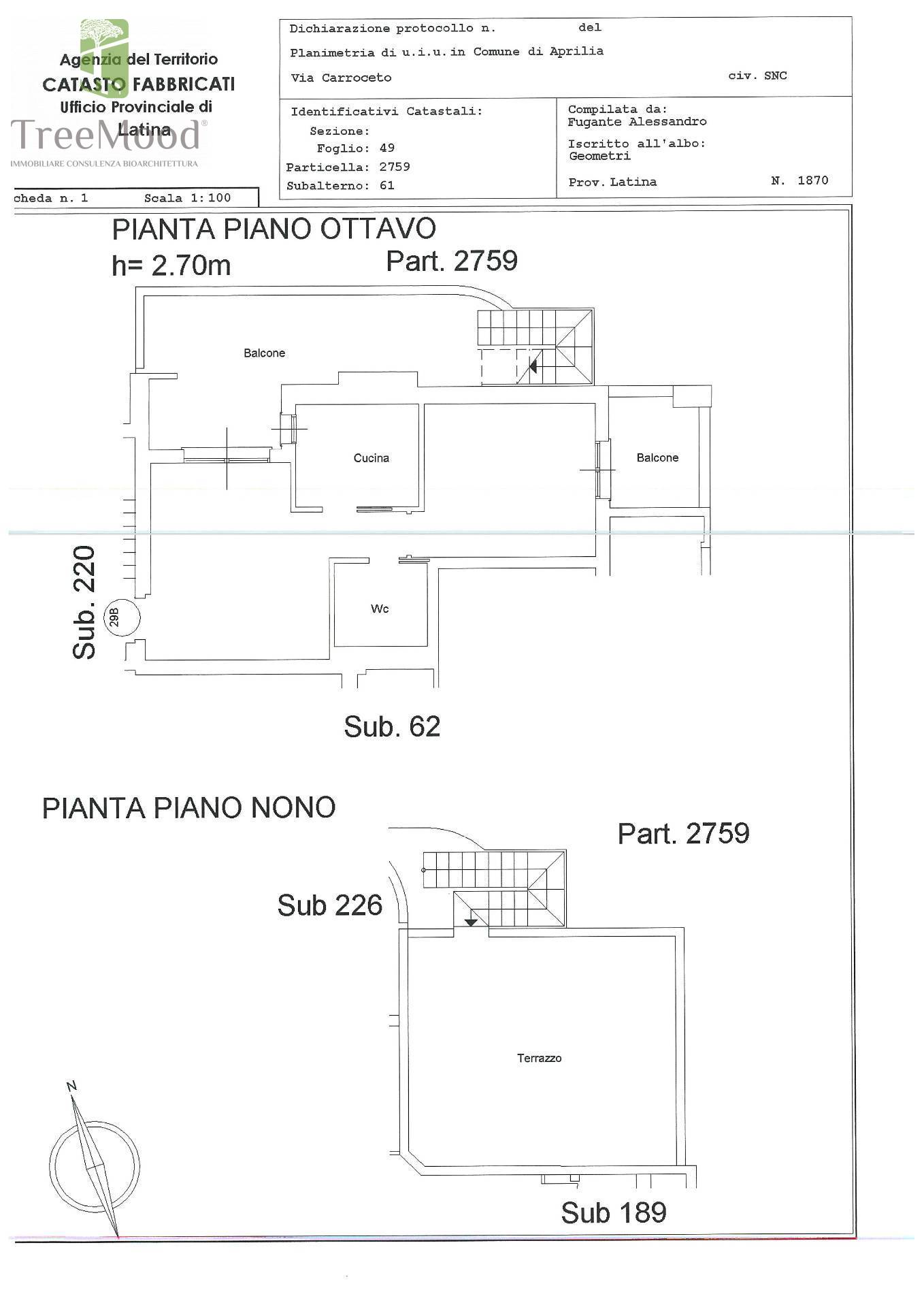 Appartamento in vendita a Aprilia