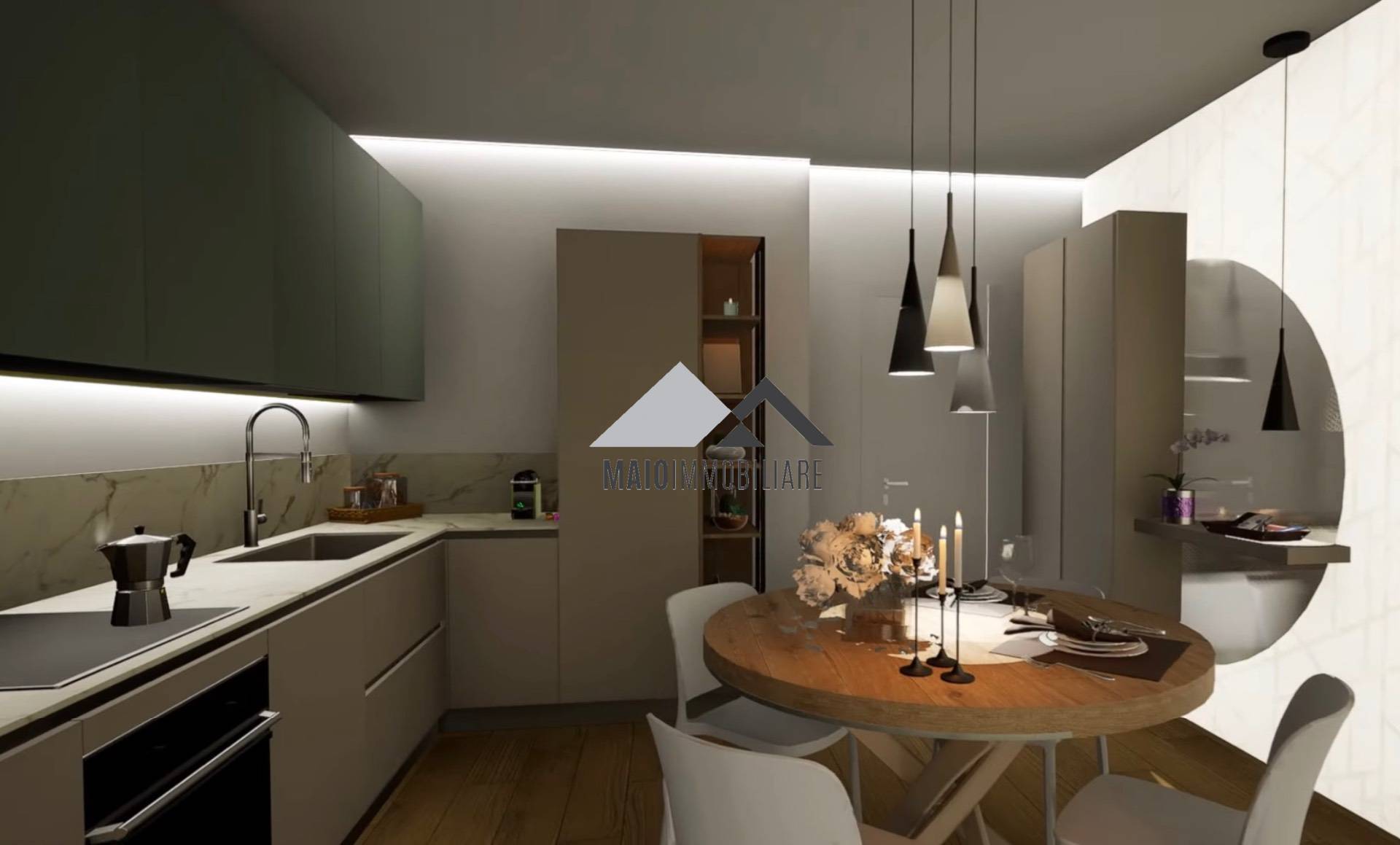 Appartamento in vendita a Riccione, ALBA