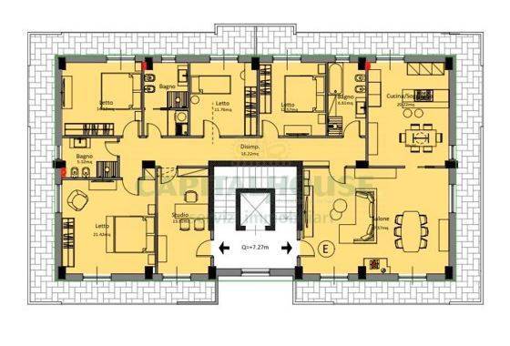 Appartamento in vendita a Avellino, Cappuccini