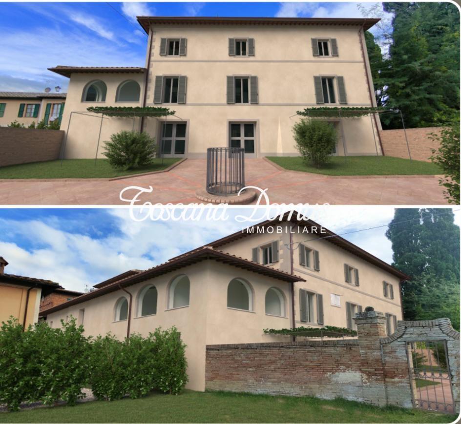 Quadrilocale con giardino a Sovicille