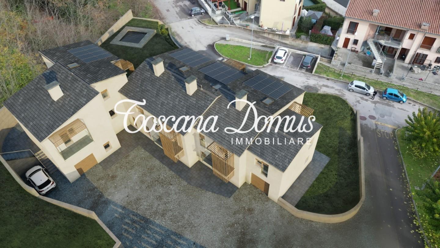 Villa con giardino, Monteriggioni uopini