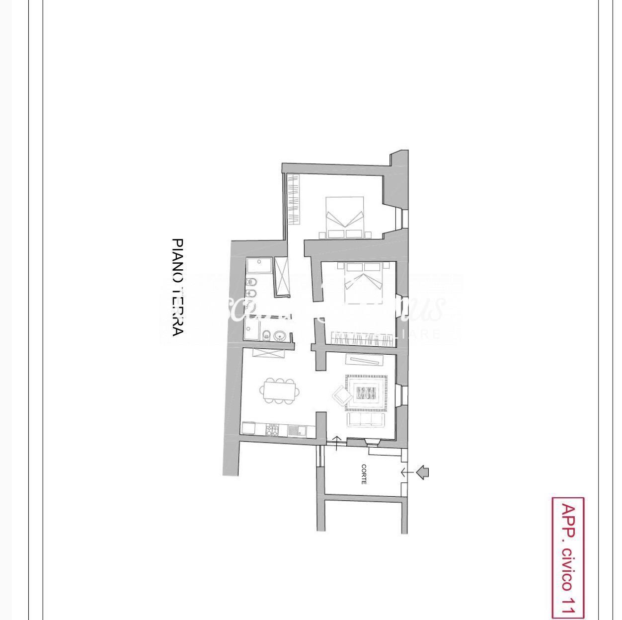 Quadrilocale con terrazzo, Siena scacciapensieri