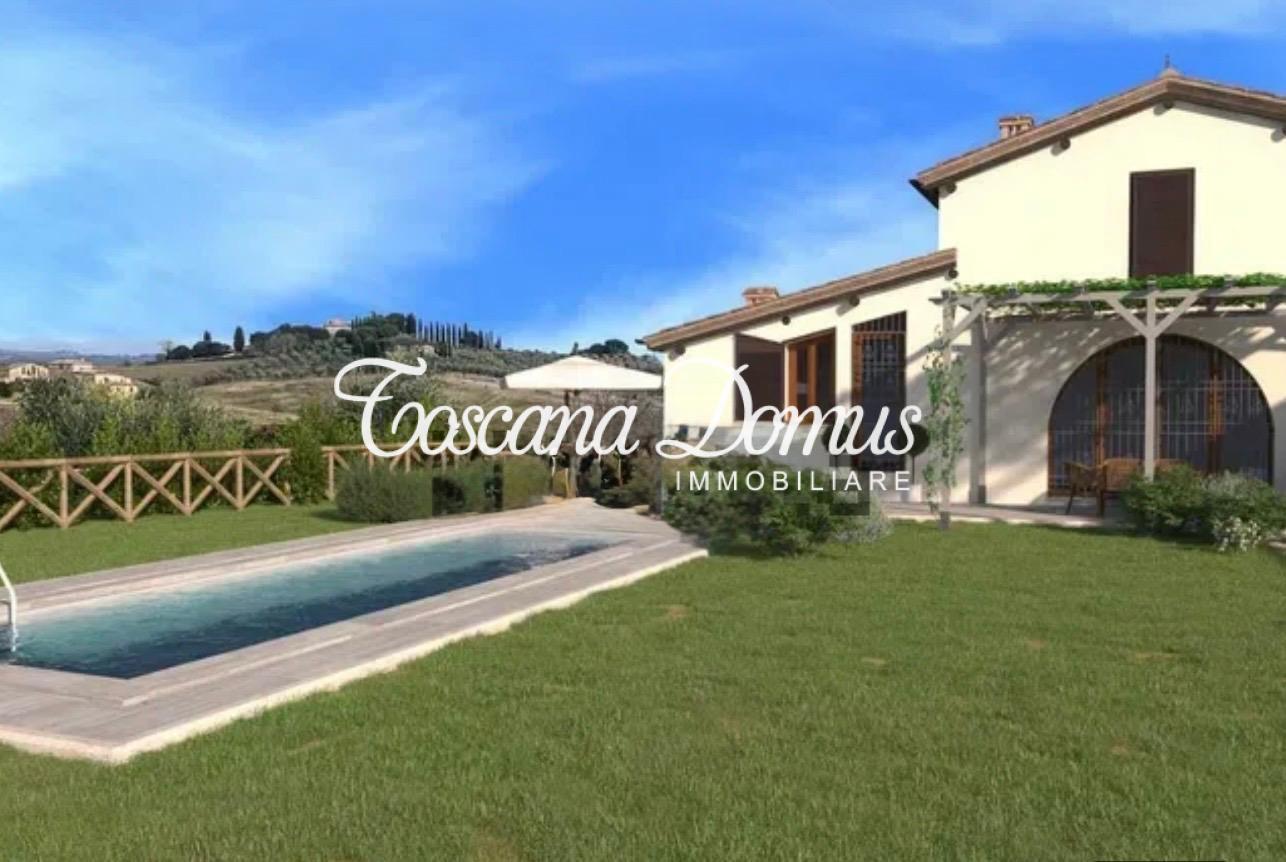 Villa Bifamiliare con giardino, Siena scacciapensieri
