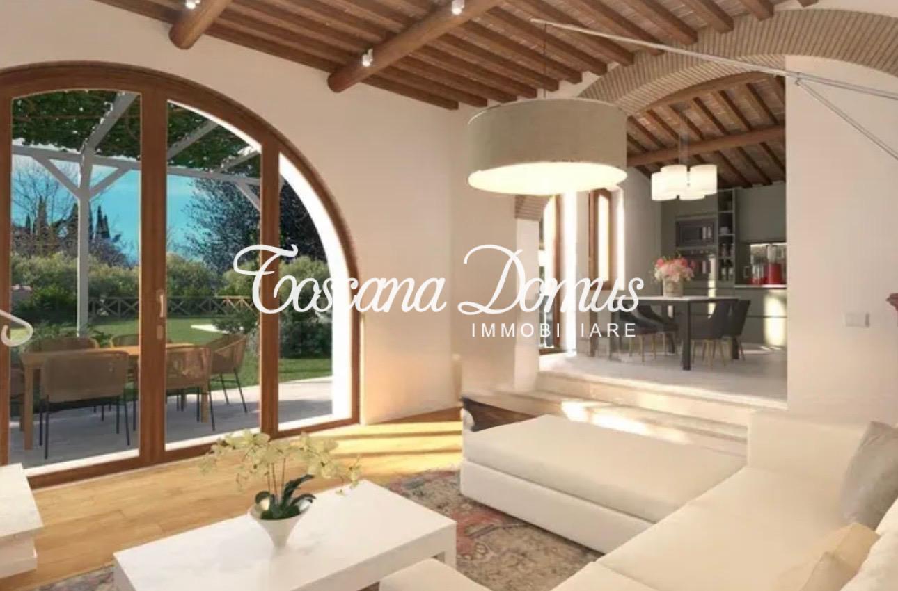 Villa Bifamiliare con giardino, Siena scacciapensieri