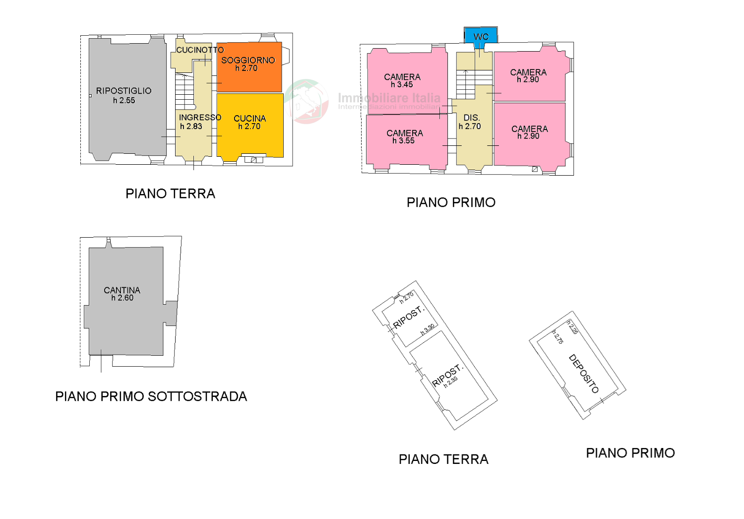 Rustico con giardino a Mercatino Conca