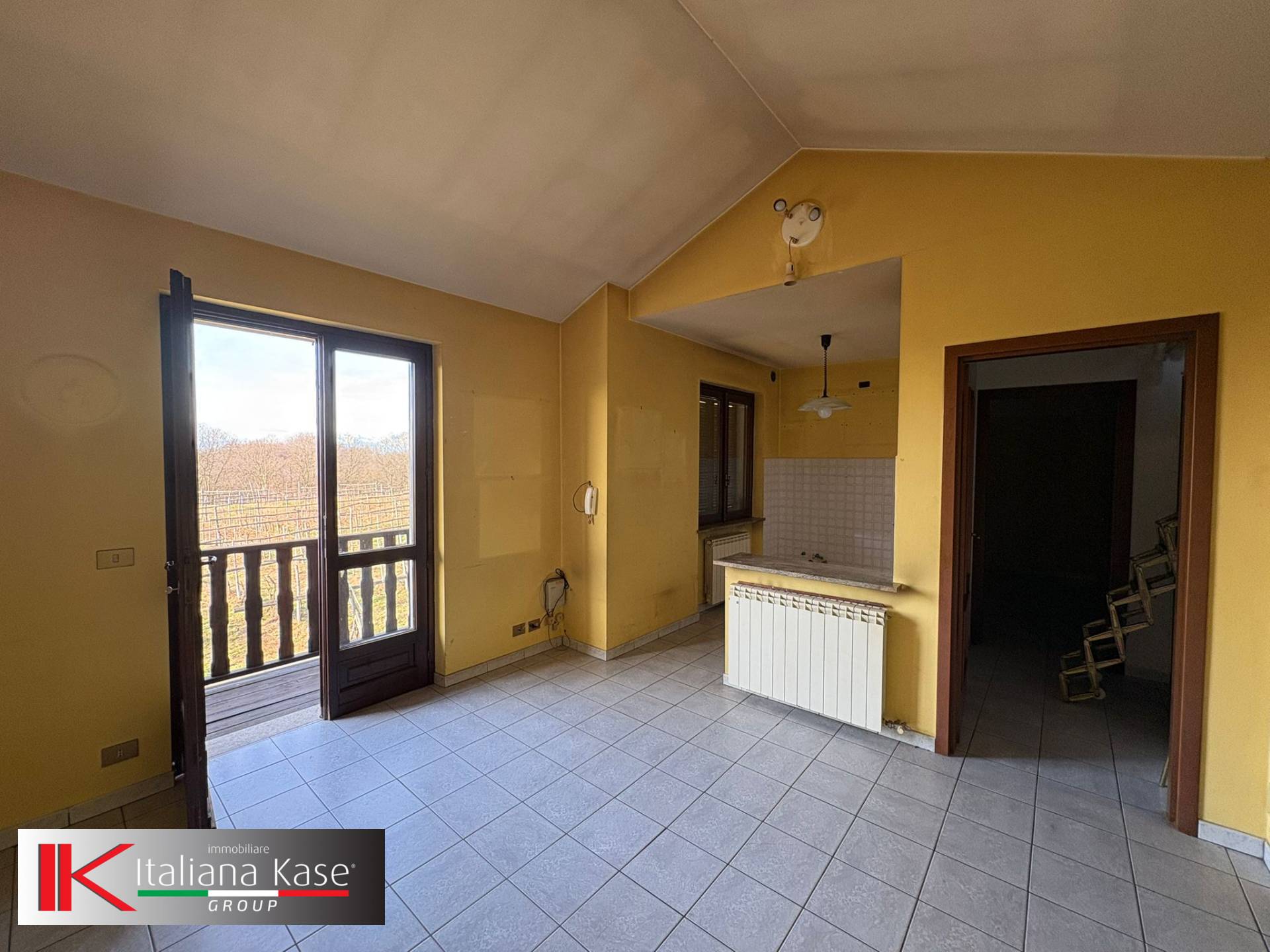 appartamento con terrazzo in affitto a Barone Canavese, barone