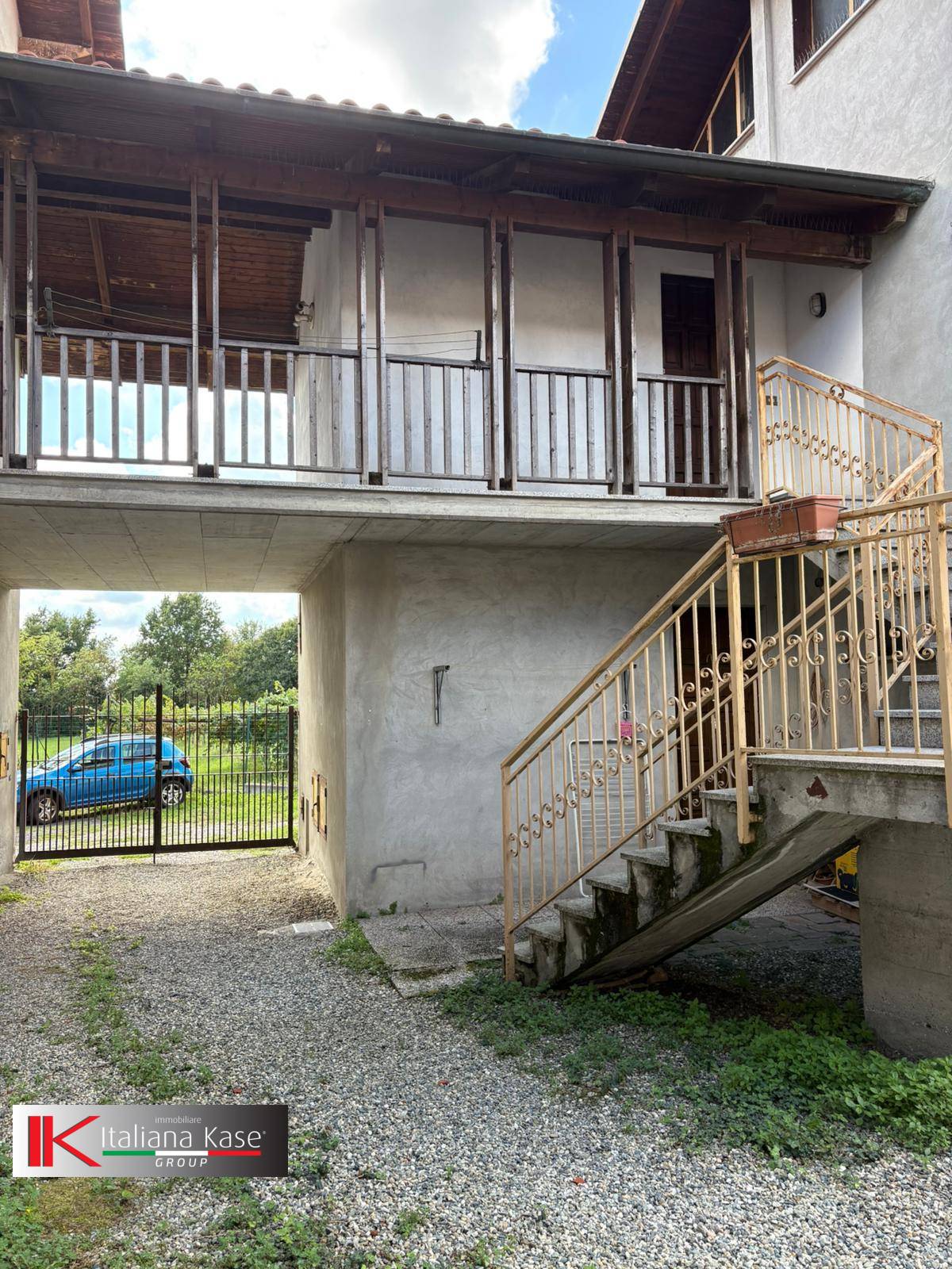 appartamento con terrazzo in affitto a Barone Canavese, barone