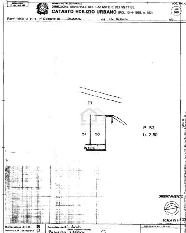 Box/Garage 18mq in vendita in via la rusca, Savona