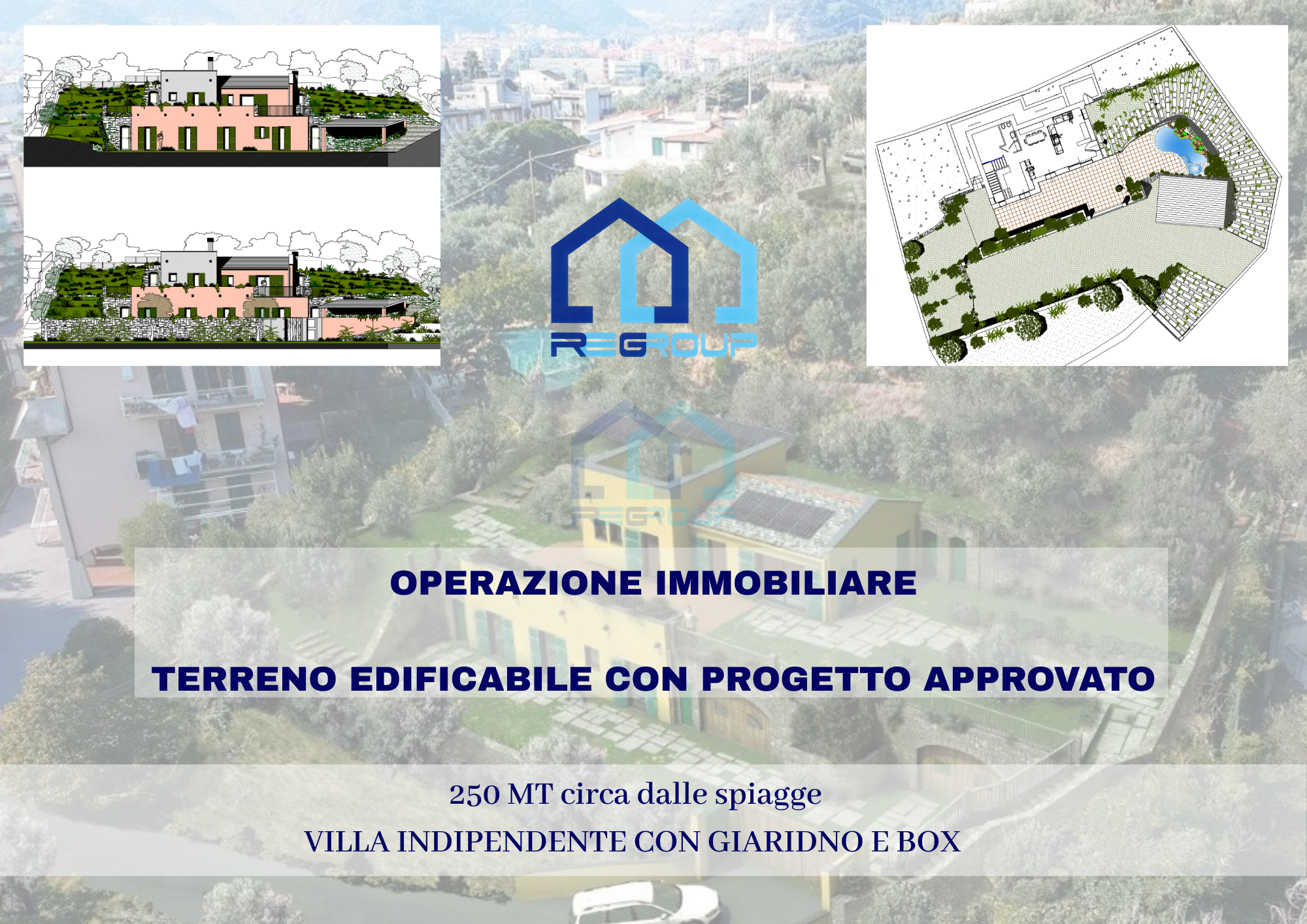 Villa con giardino in via del cantau, Albisola Superiore