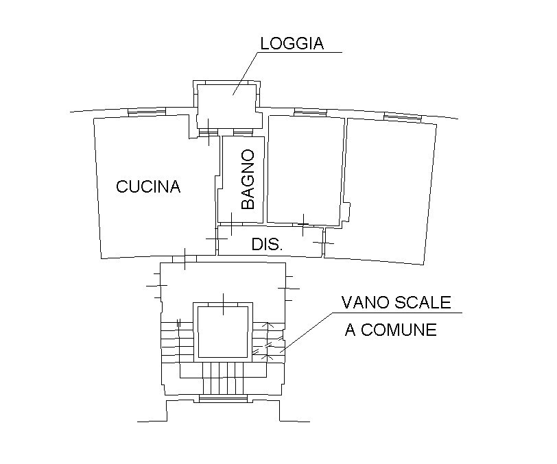 Trilocale con terrazzo a Montelupo Fiorentino