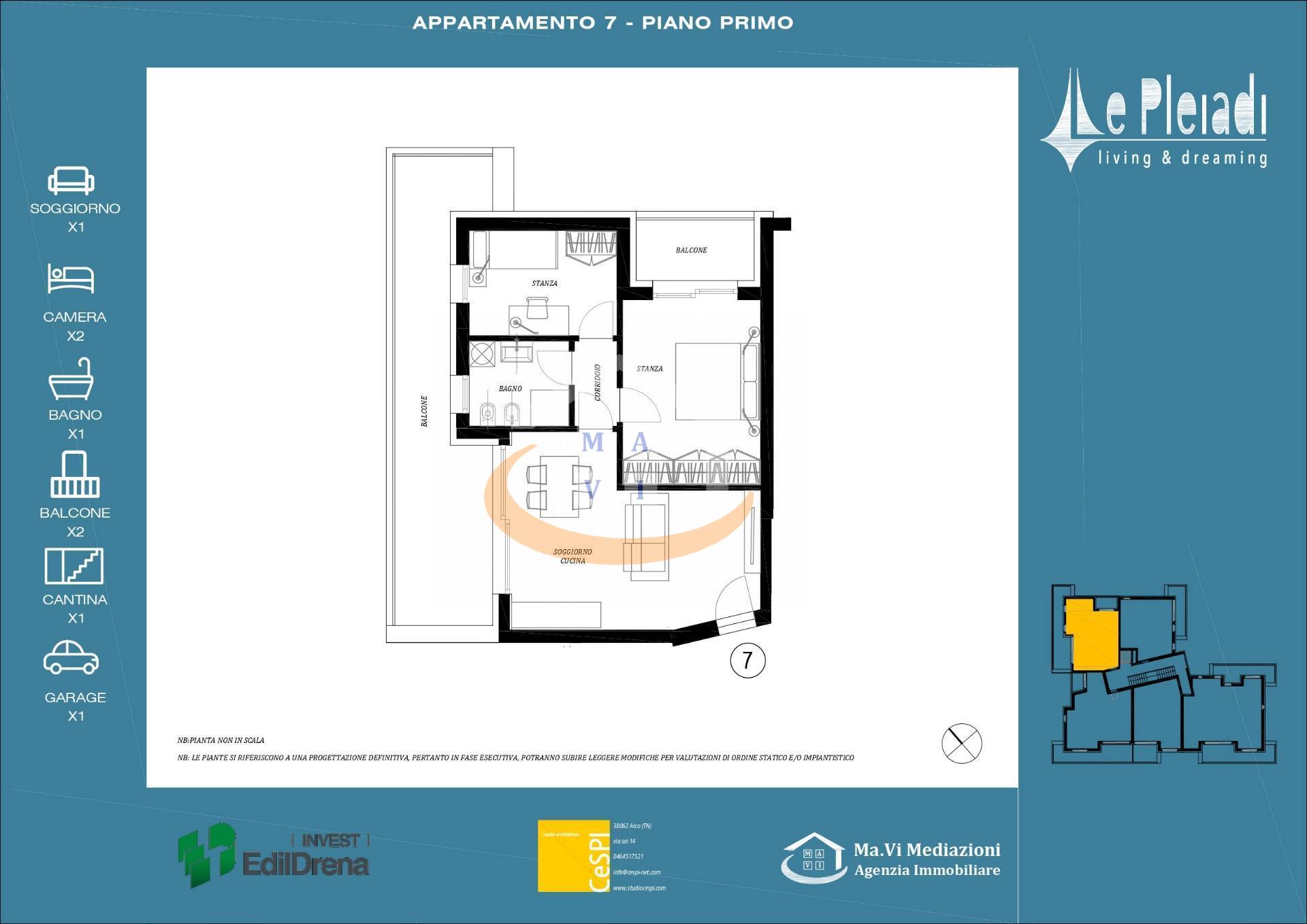 Trilocale in vendita a Riva del Garda, Riva