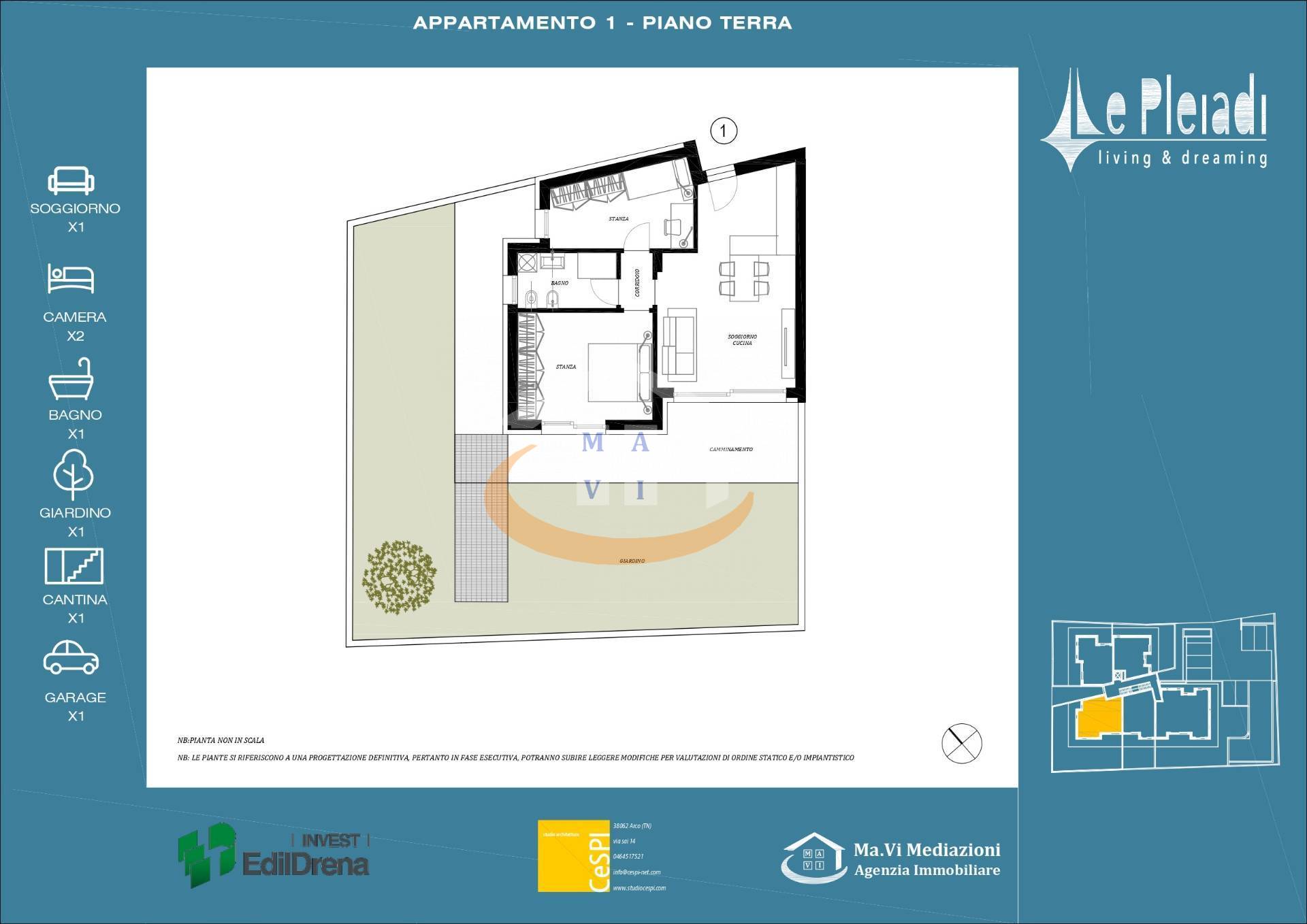 Trilocale in vendita a Riva del Garda, Riva