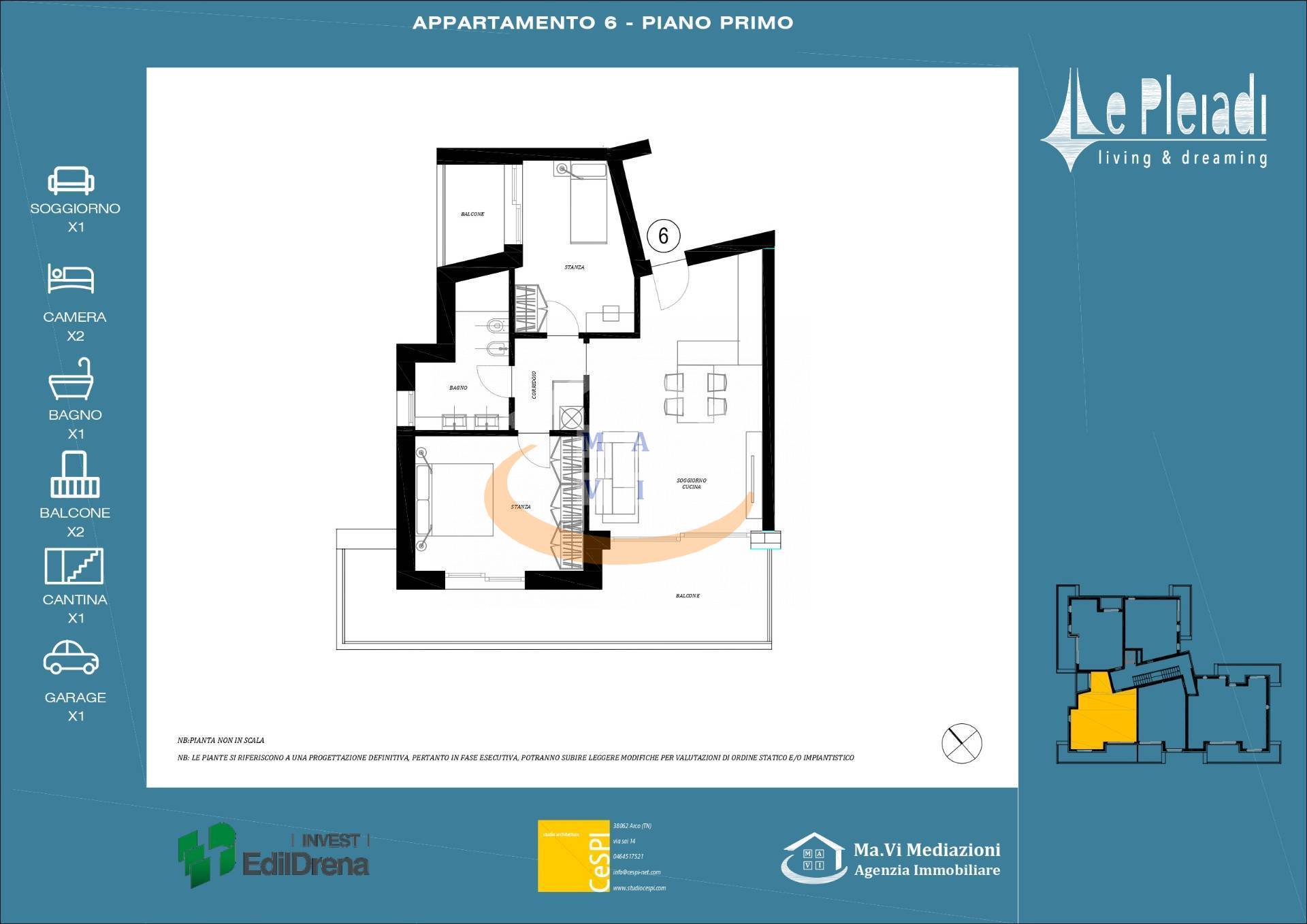 Trilocale in vendita a Riva del Garda, Riva