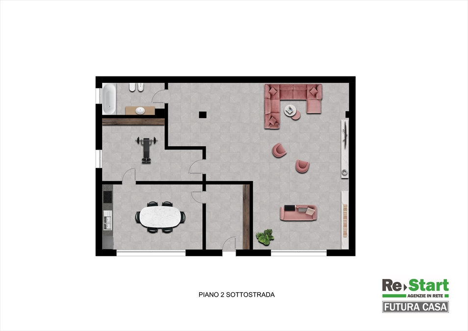 Appartamento con giardino in via mons. venturi, Chieti