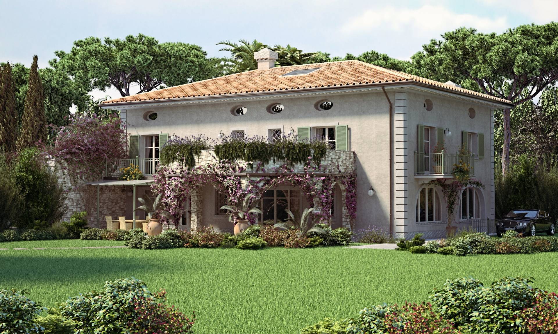 VILLA + PISCINA in vendita a Forte dei Marmi, Centro