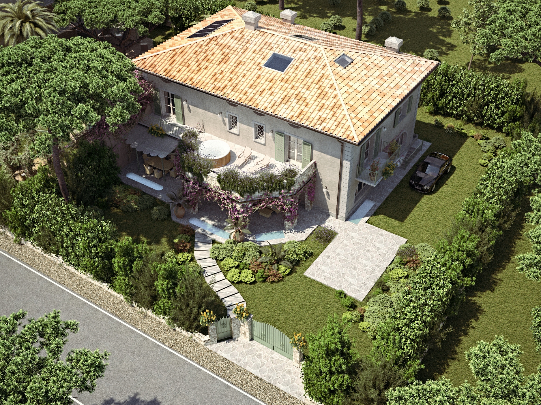 VILLA + PISCINA in vendita a Forte dei Marmi, Centro