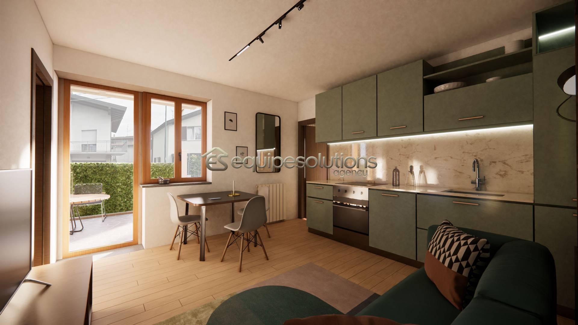 Appartamento in vendita a Scanzorosciate