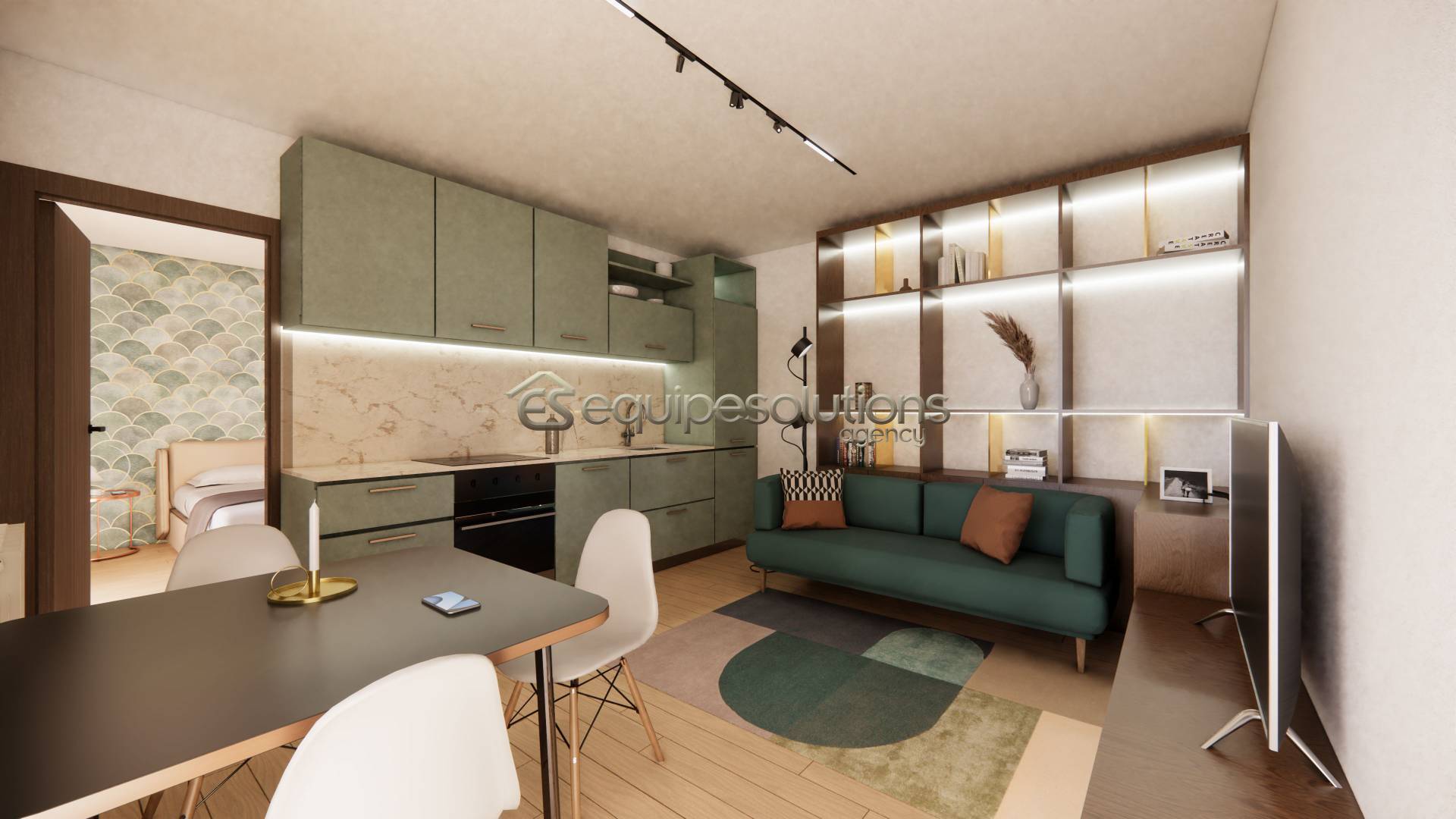 Appartamento in vendita a Scanzorosciate