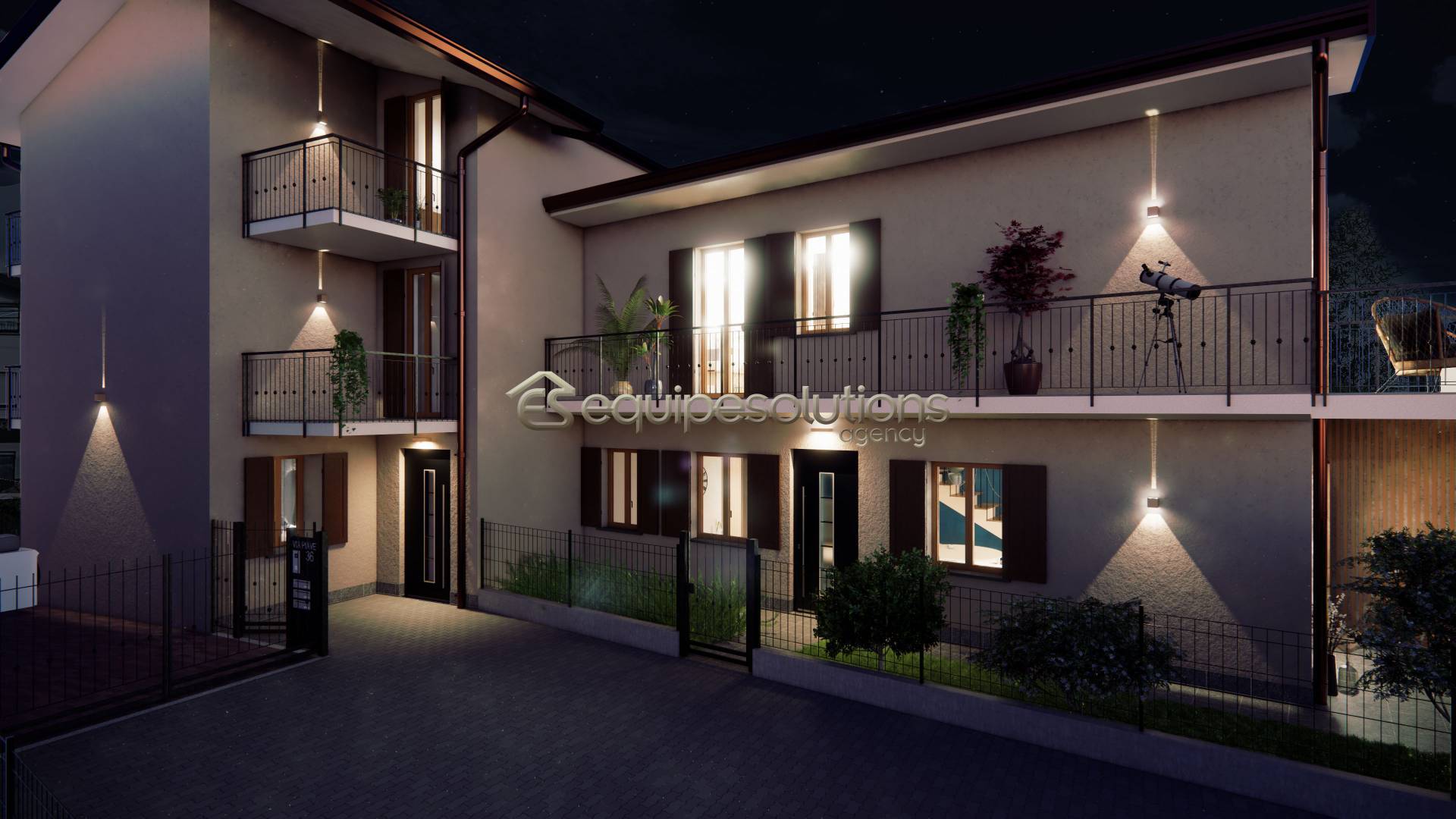 Villetta a schiera in vendita a Scanzorosciate