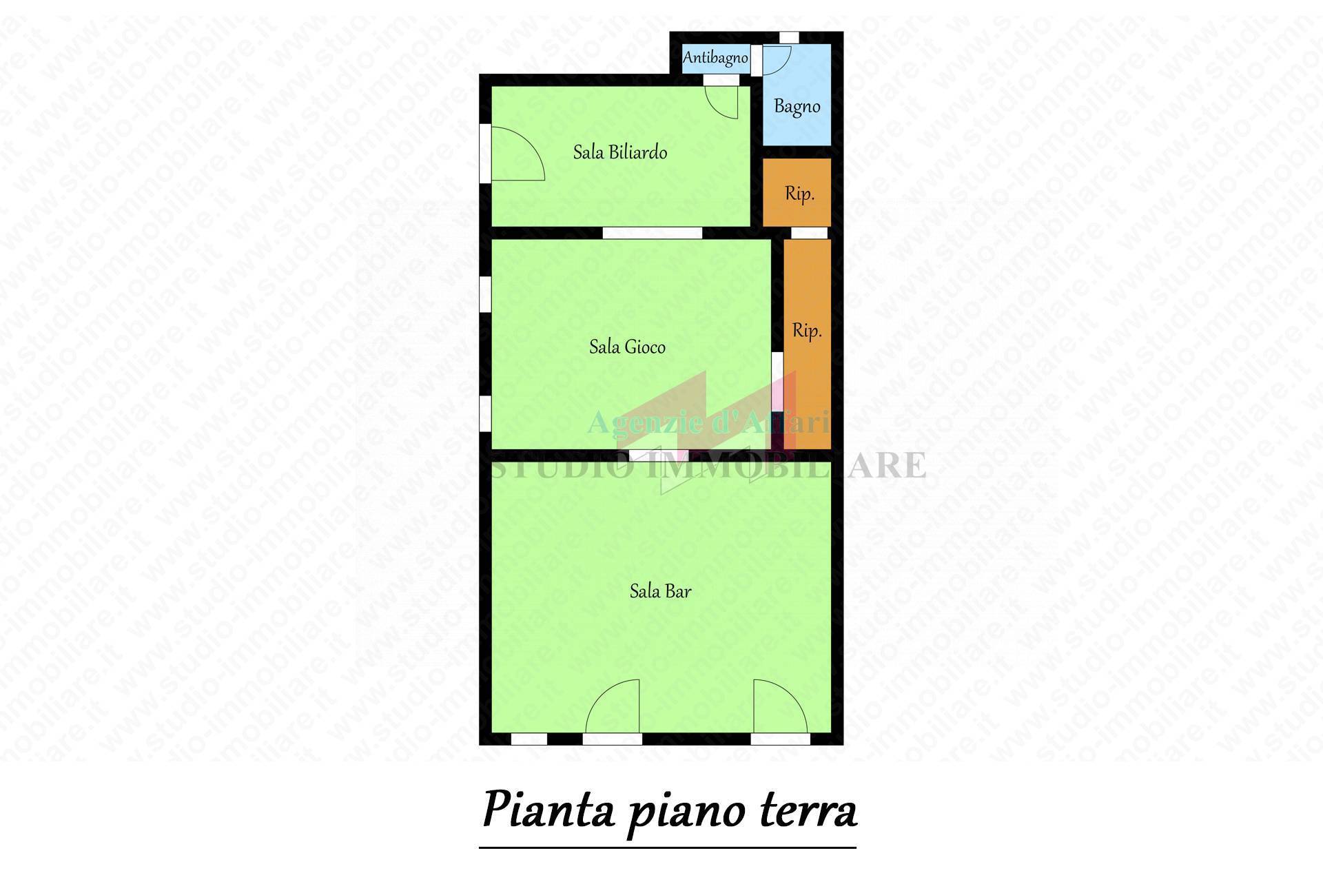 Locale commerciale in affitto a Bergantino