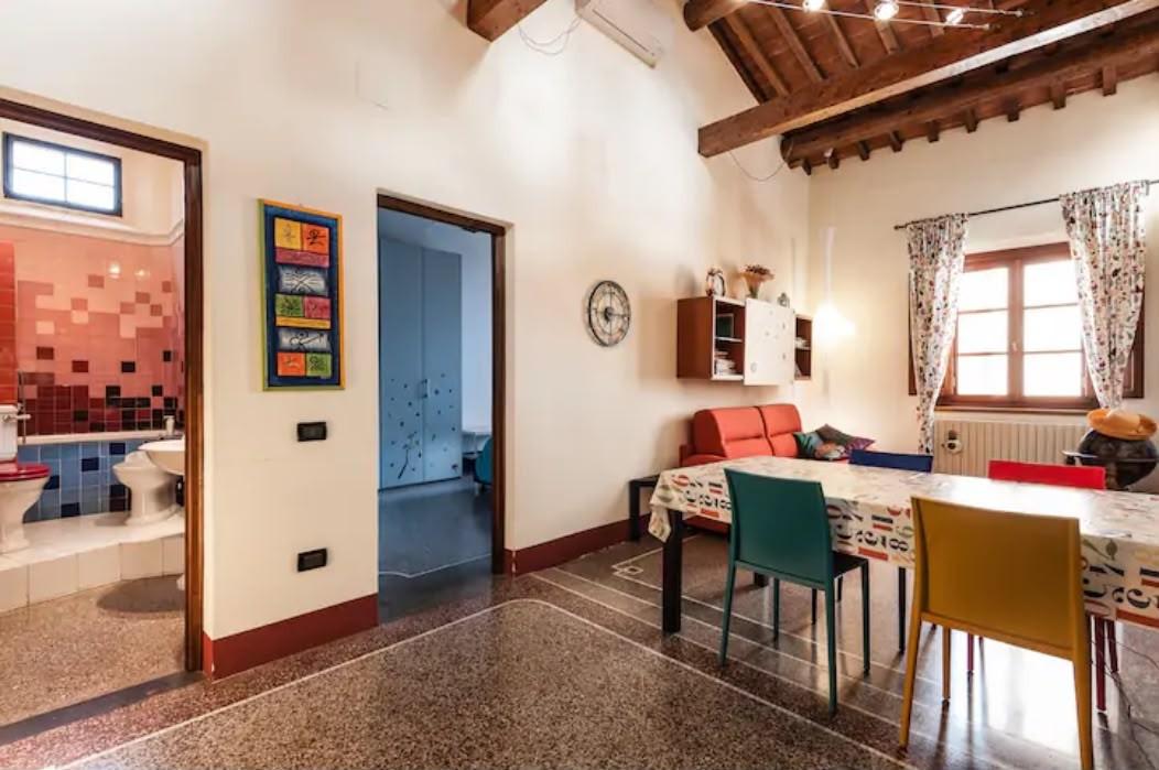 Attico arredato in affitto, Pisa lungarni
