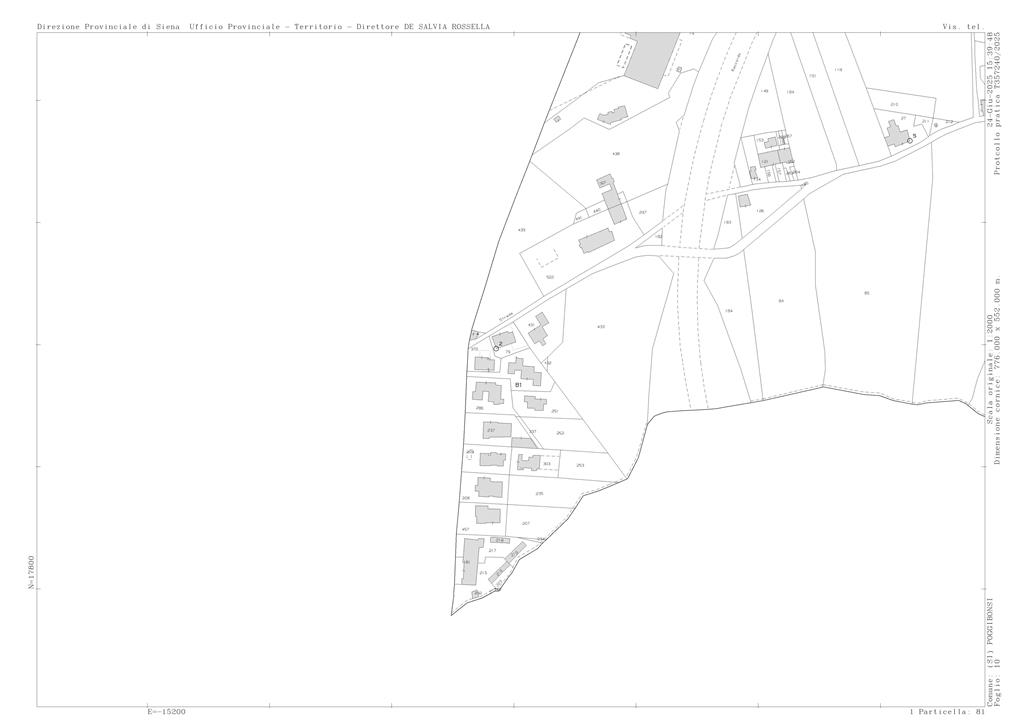 Terreno Agricolo in vendita in via delle pancole snc, Poggibonsi