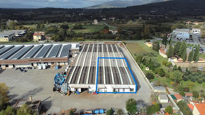 Capannone in vendita in via vecchia aretina, Castiglion Fibocchi