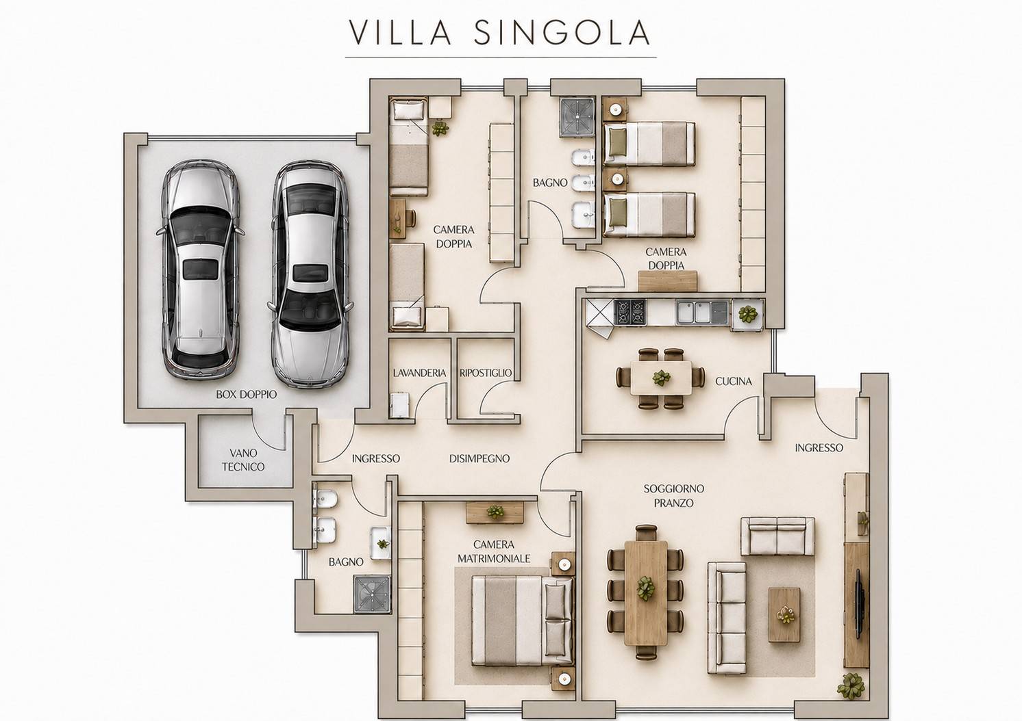 Villa in vendita a Varese, Giubiano