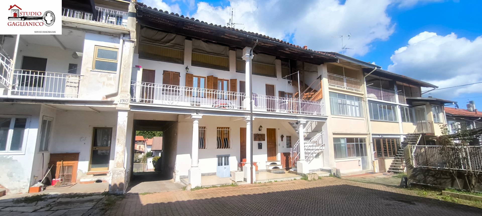 Casa di corte in vendita a Sala Biellese, Centro