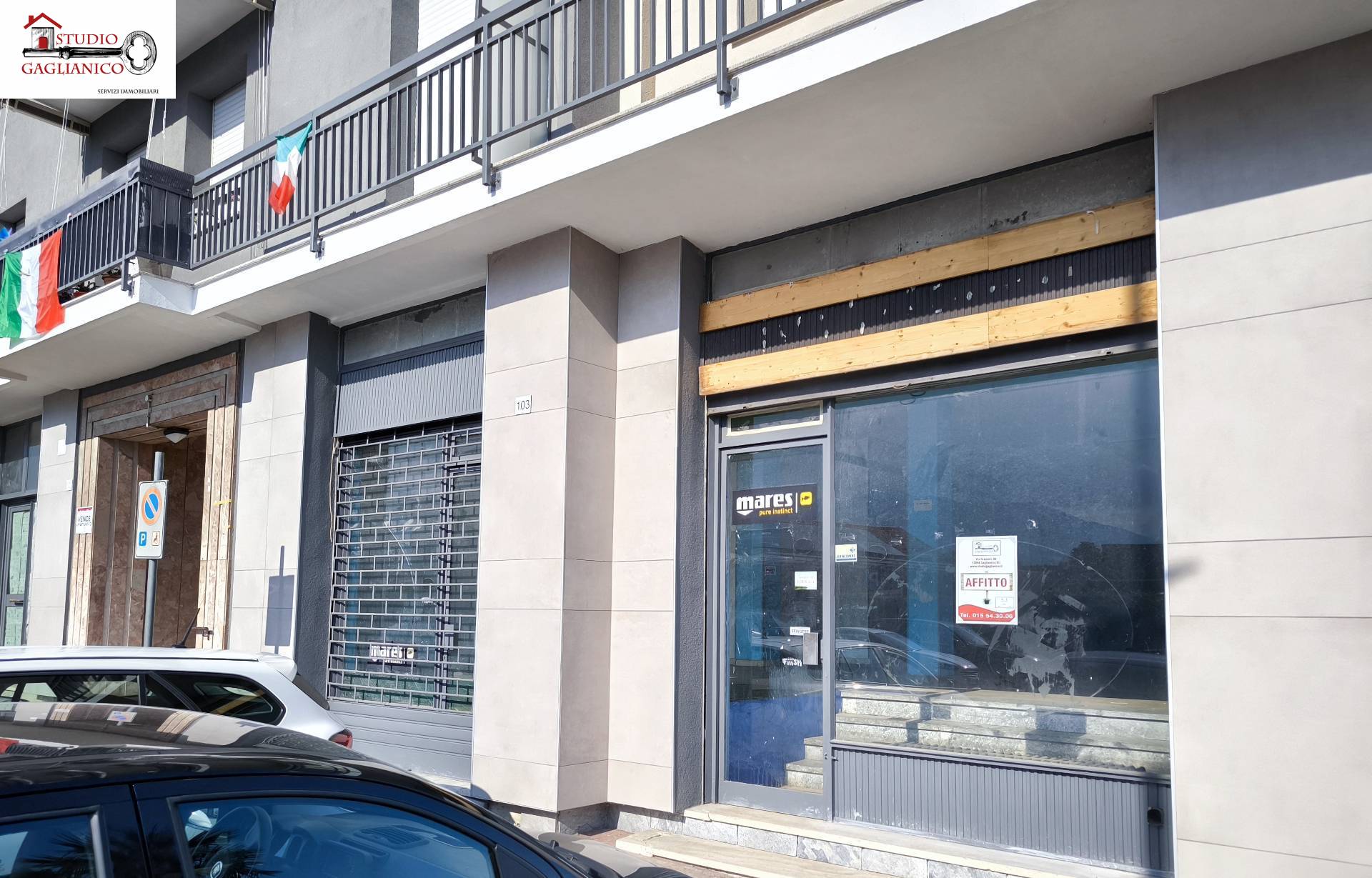 Locale commerciale in vendita a Gaglianico