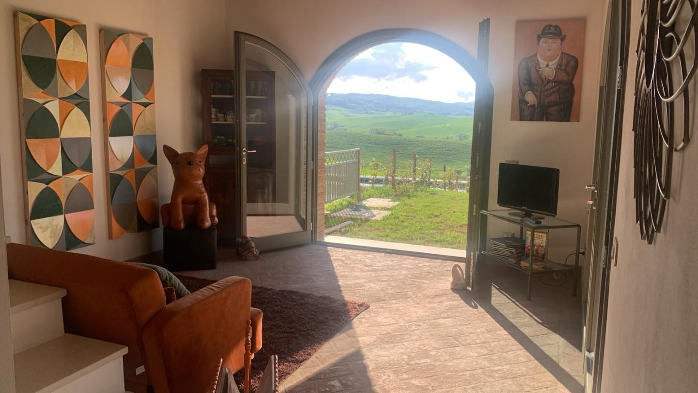 Rustico con giardino, Lajatico spedaletto