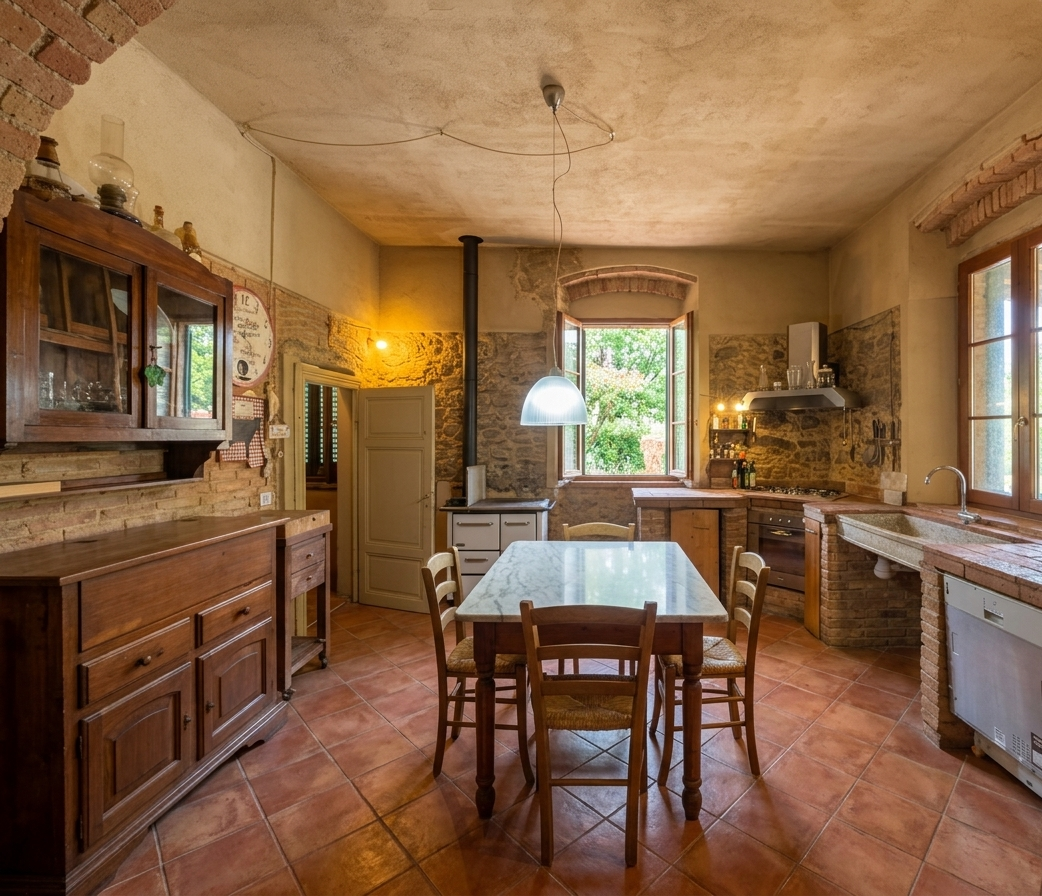 Rustico con giardino, Chianni rivalto