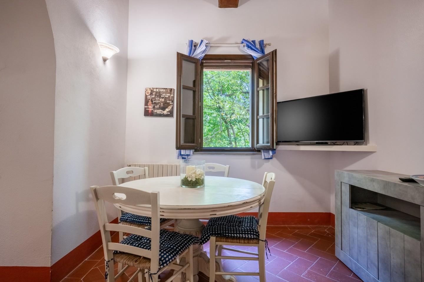 Bilocale con giardino, Palaia alica - baccanella