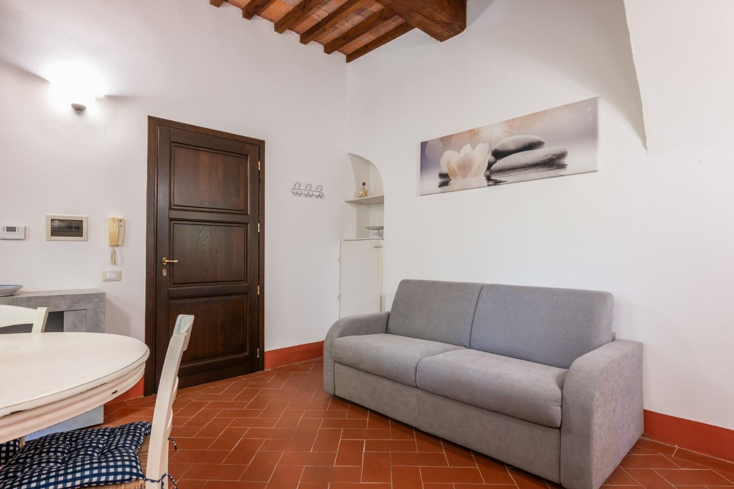Bilocale con giardino, Palaia alica - baccanella