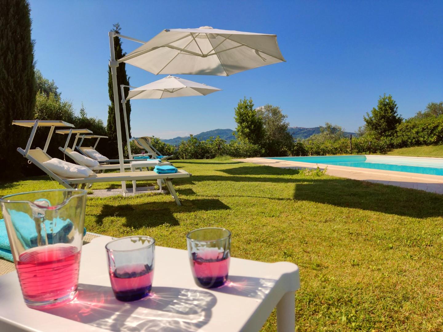 Rustico con giardino a Volterra