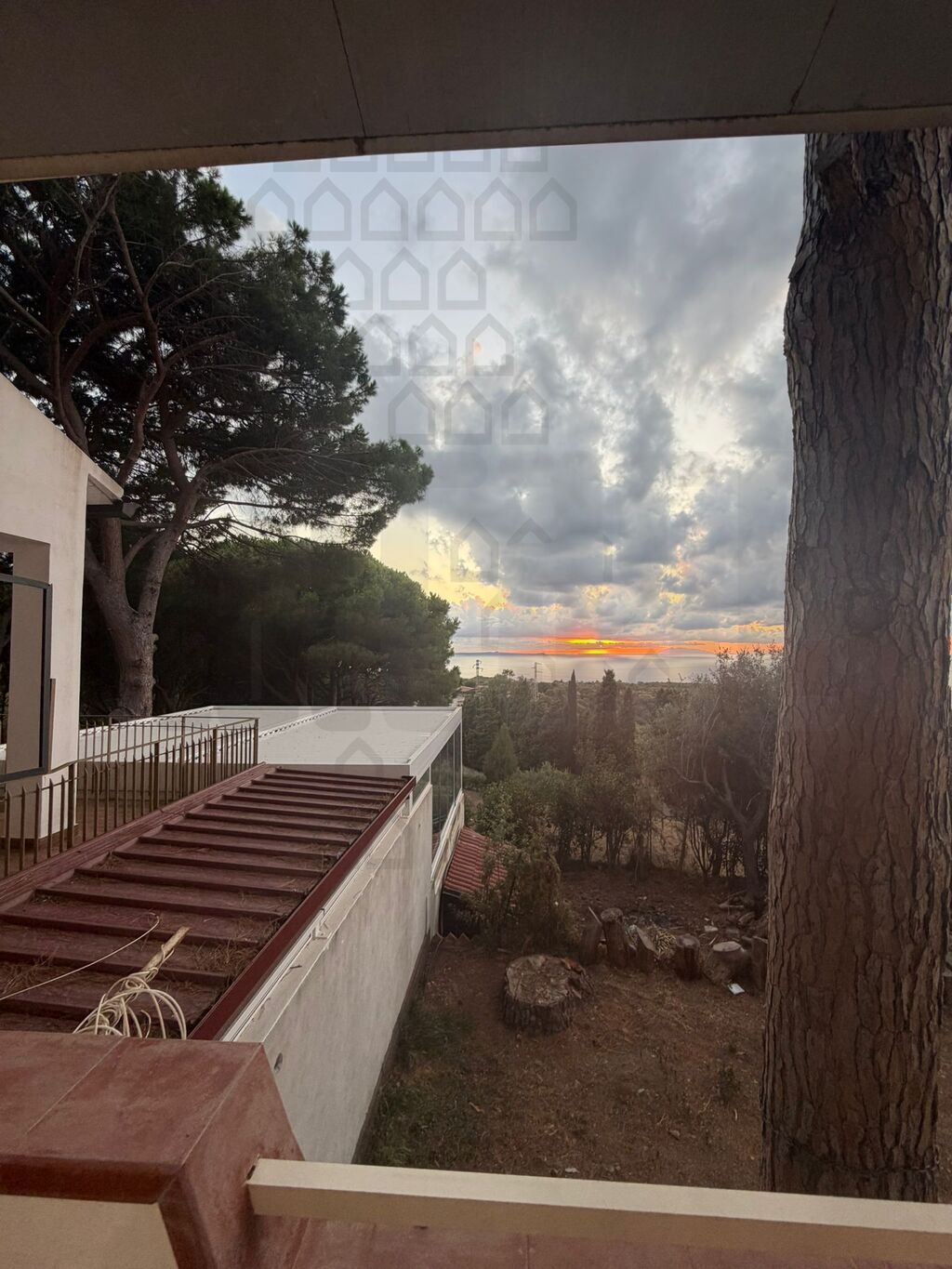 Villa con giardino in salice, Messina
