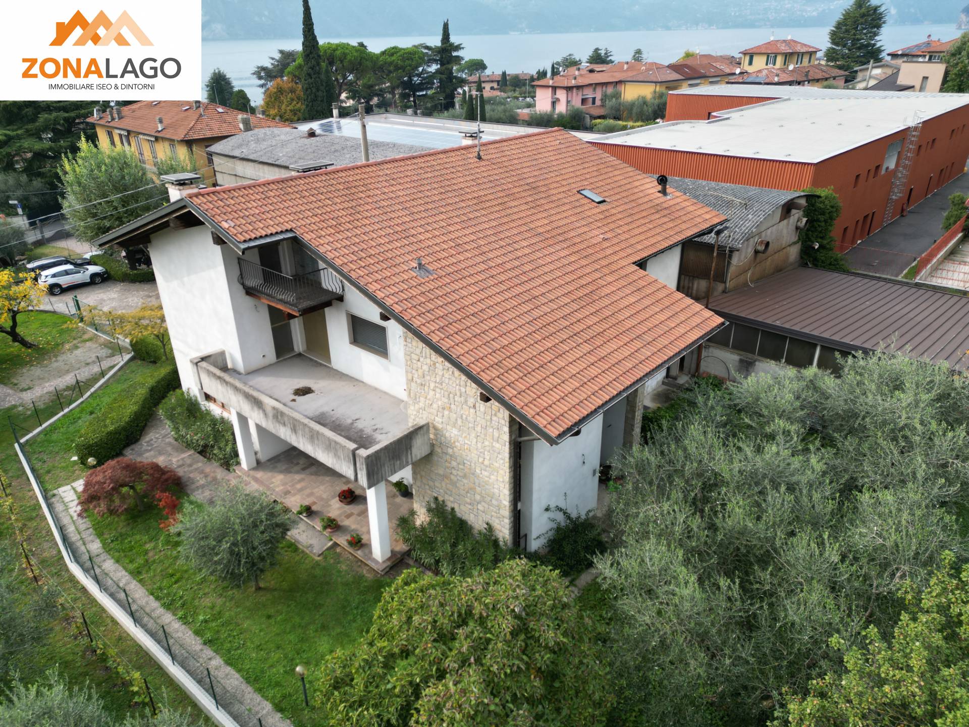 appartamento in villa in vendita a Marone
