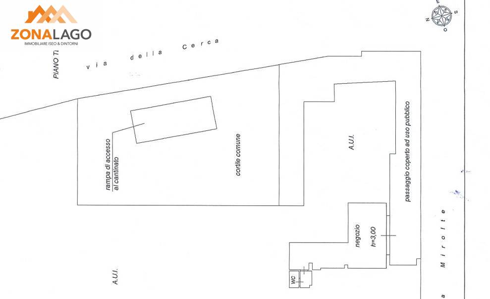 NEGOZIO in vendita a Iseo