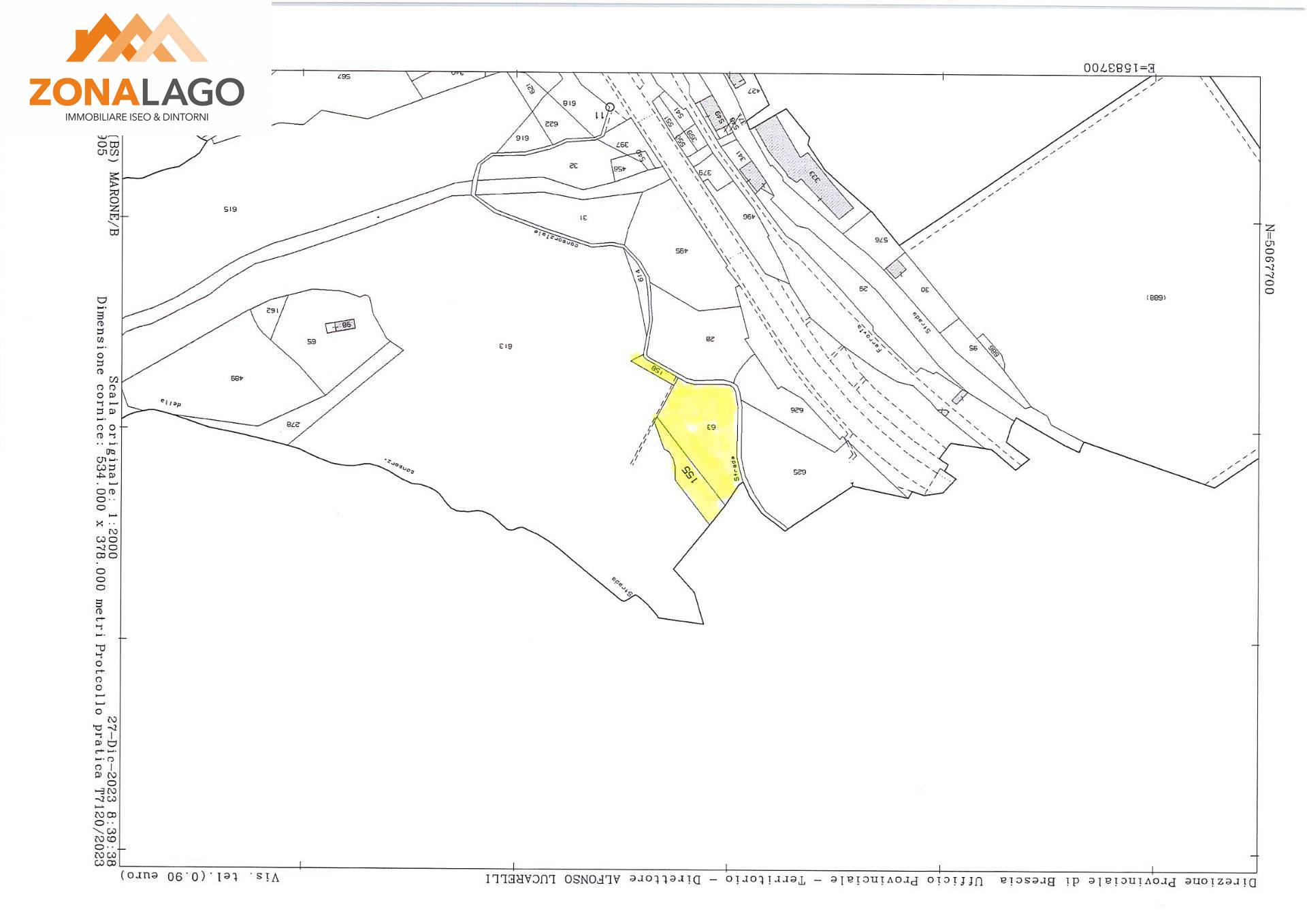 Terreno Agricolo in vendita a Marone, Vello