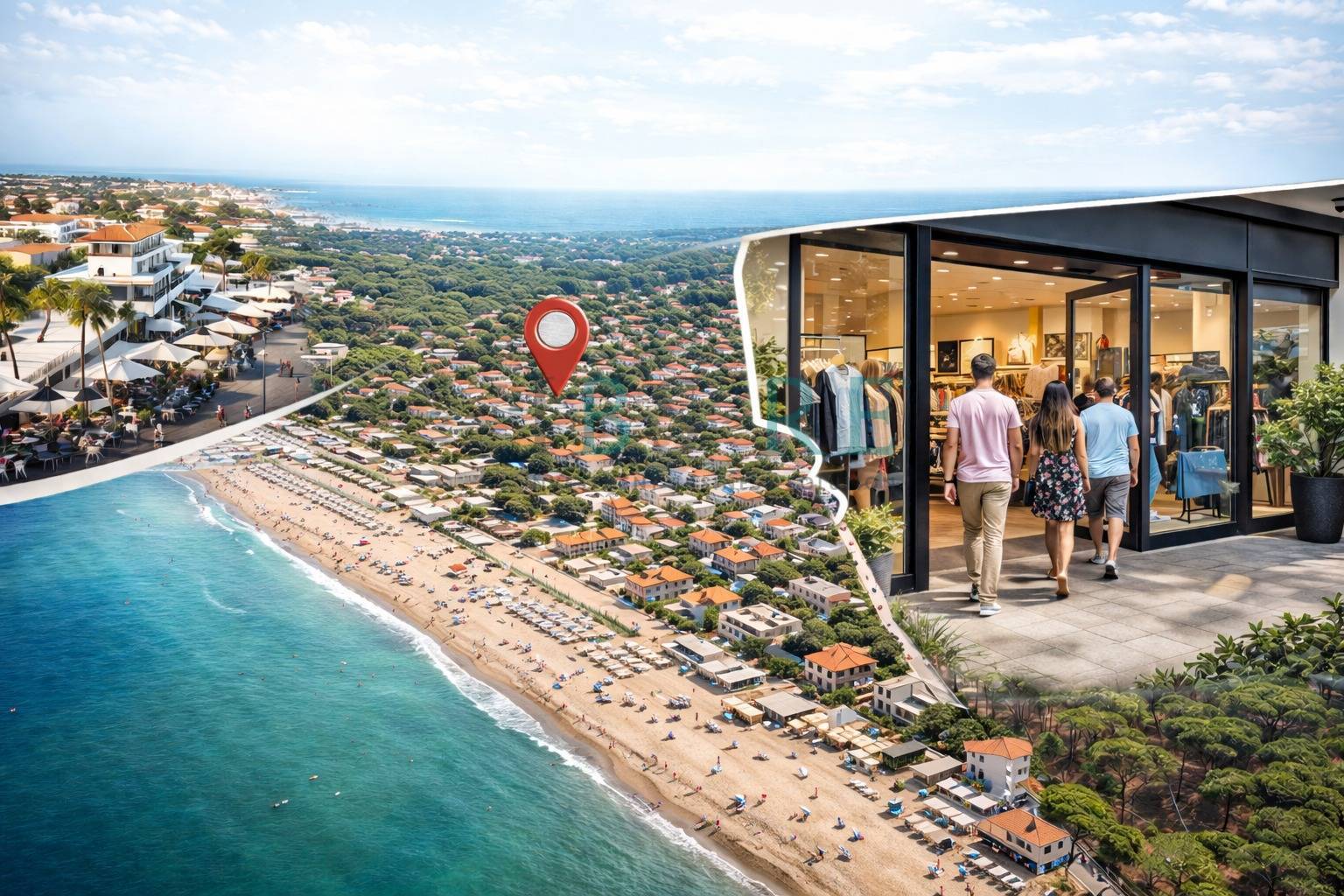 Compendio commerciale in vendita a Fiumicino, Fregene
